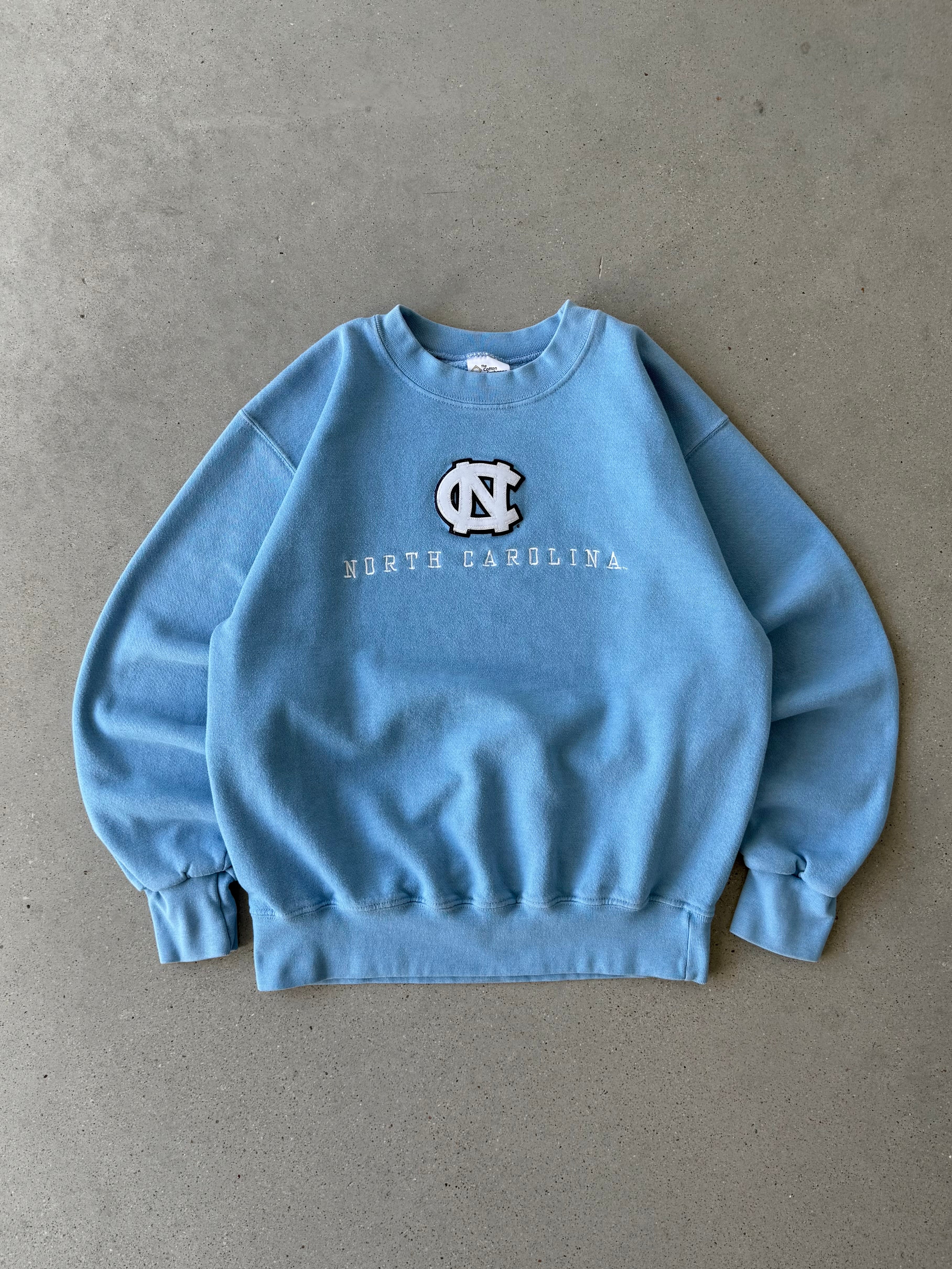 Vintage North Carolina Baby Blue Sweatshirt - M