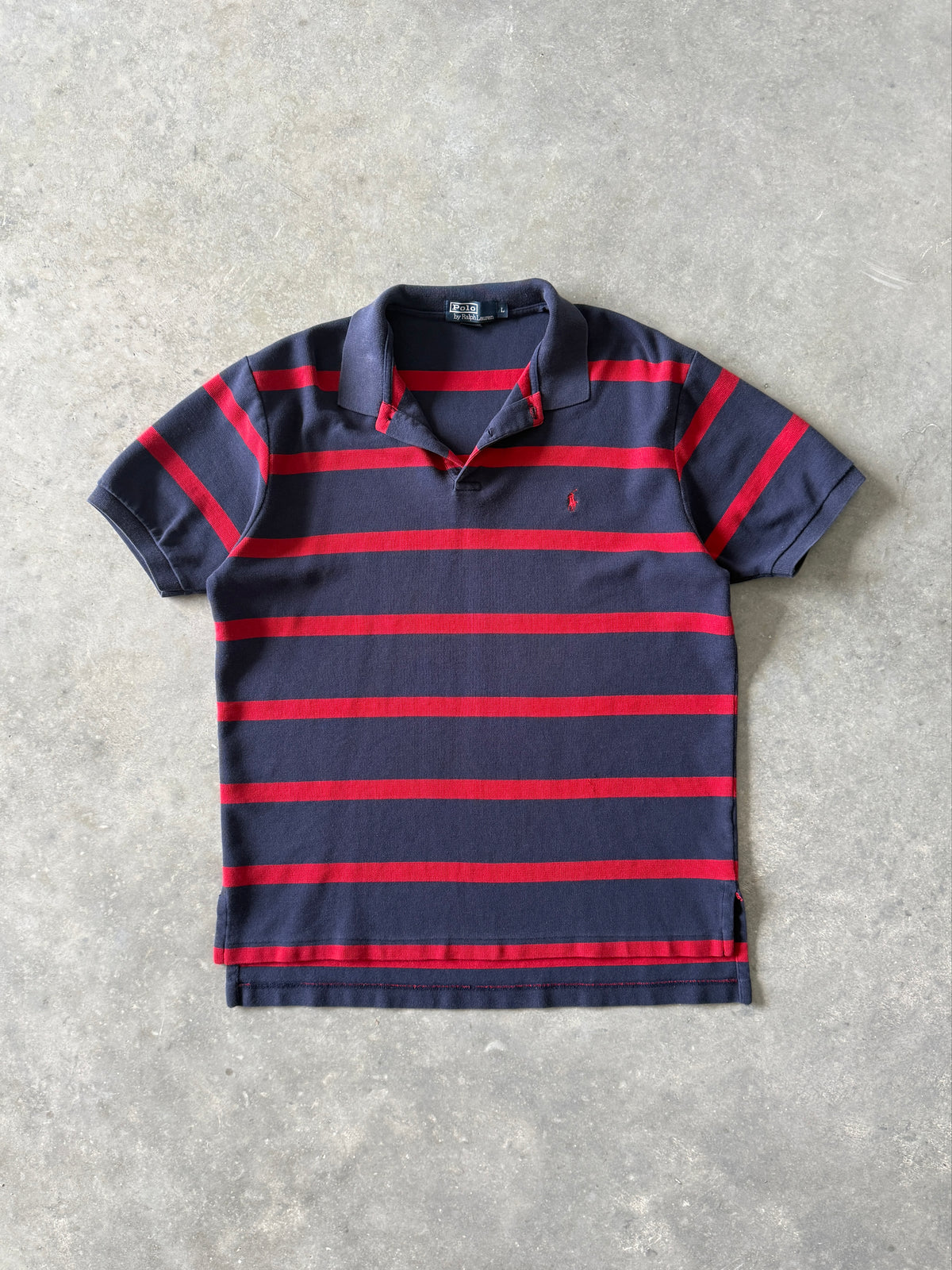 Vintage 2000s Striped Polo By Ralph Lauren Polo (L)