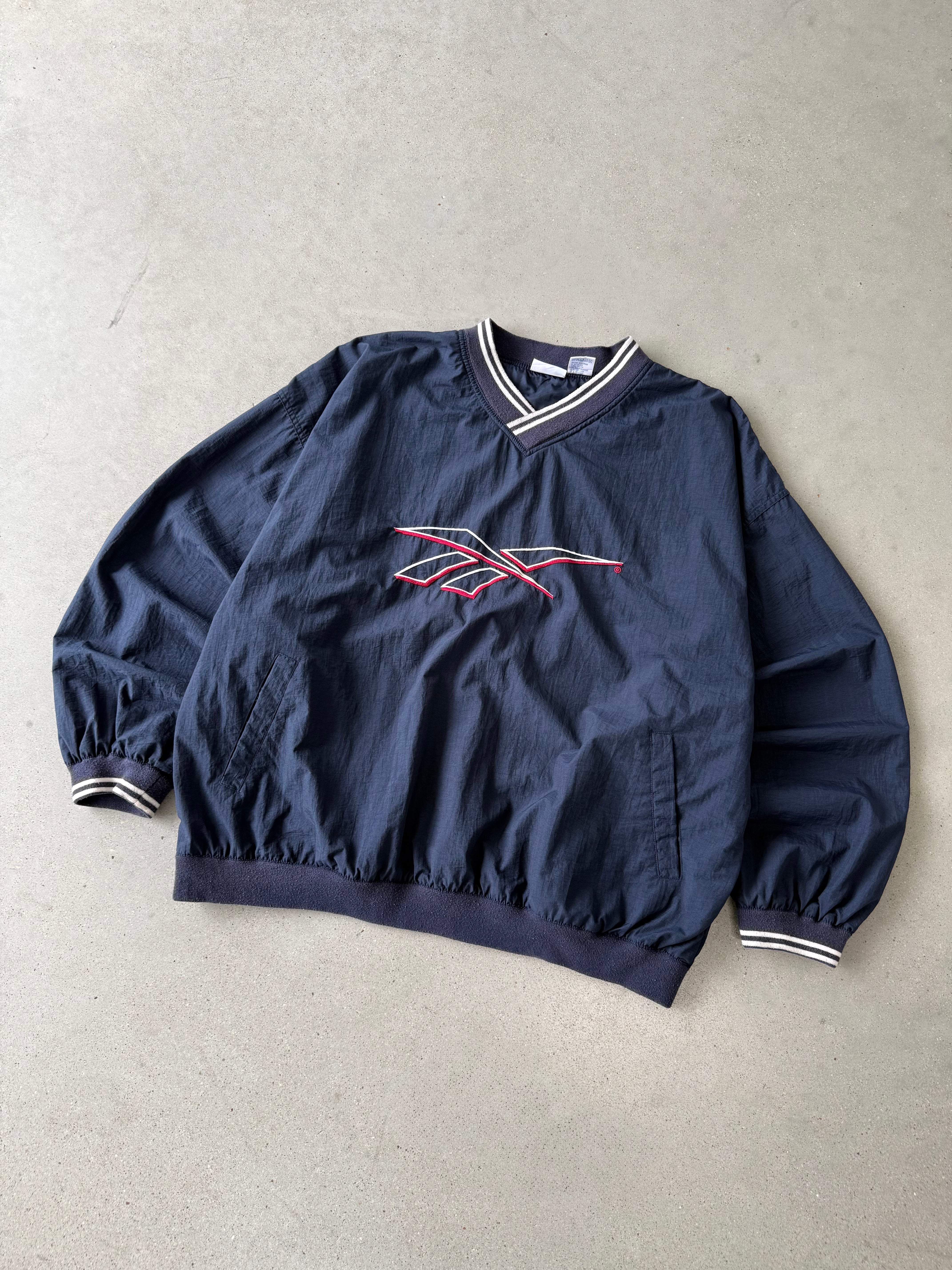 Vintage Reebok Track Pullover - XXL