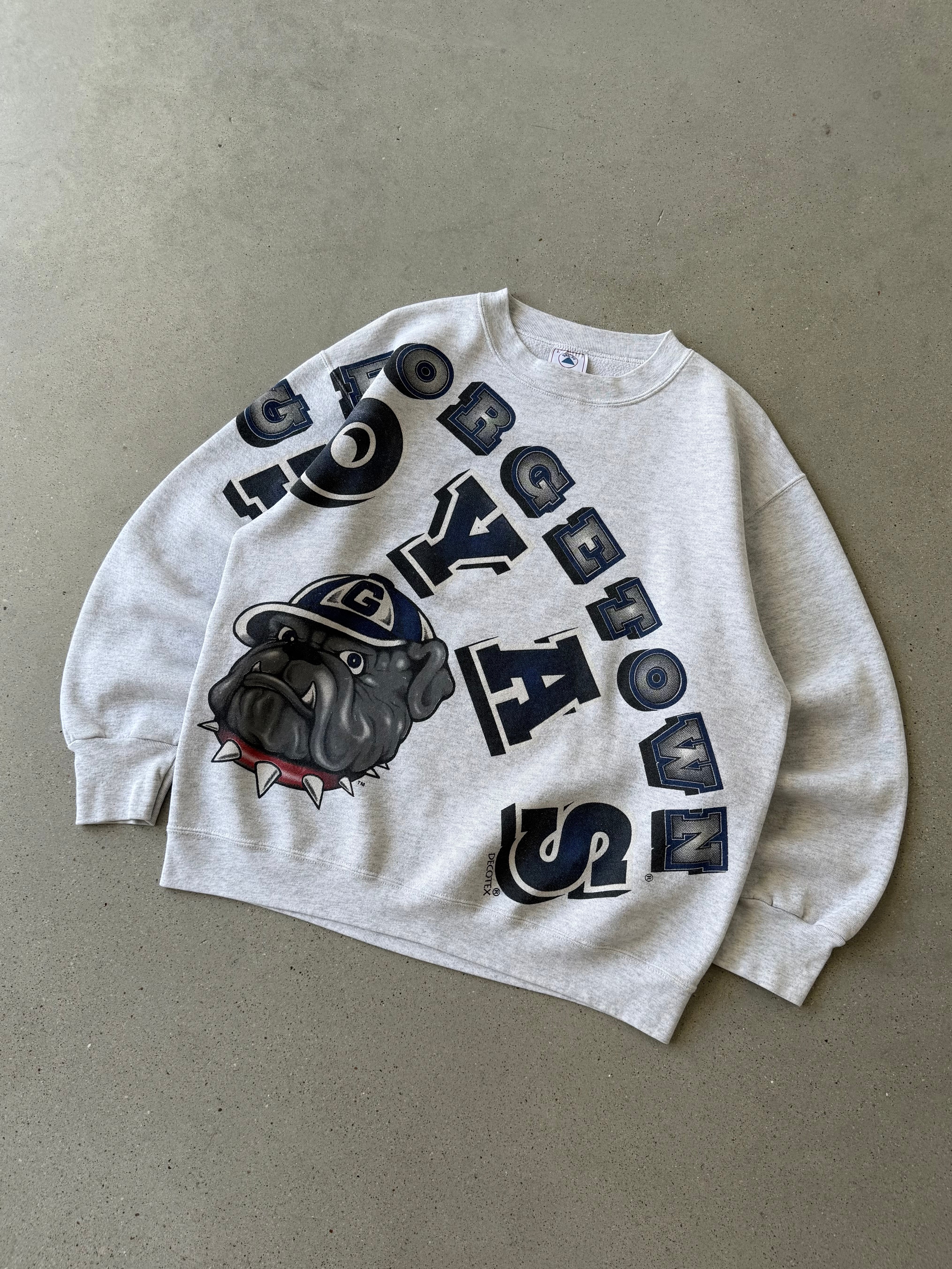 Vintage Georgetown Hoyas Crewneck  - L