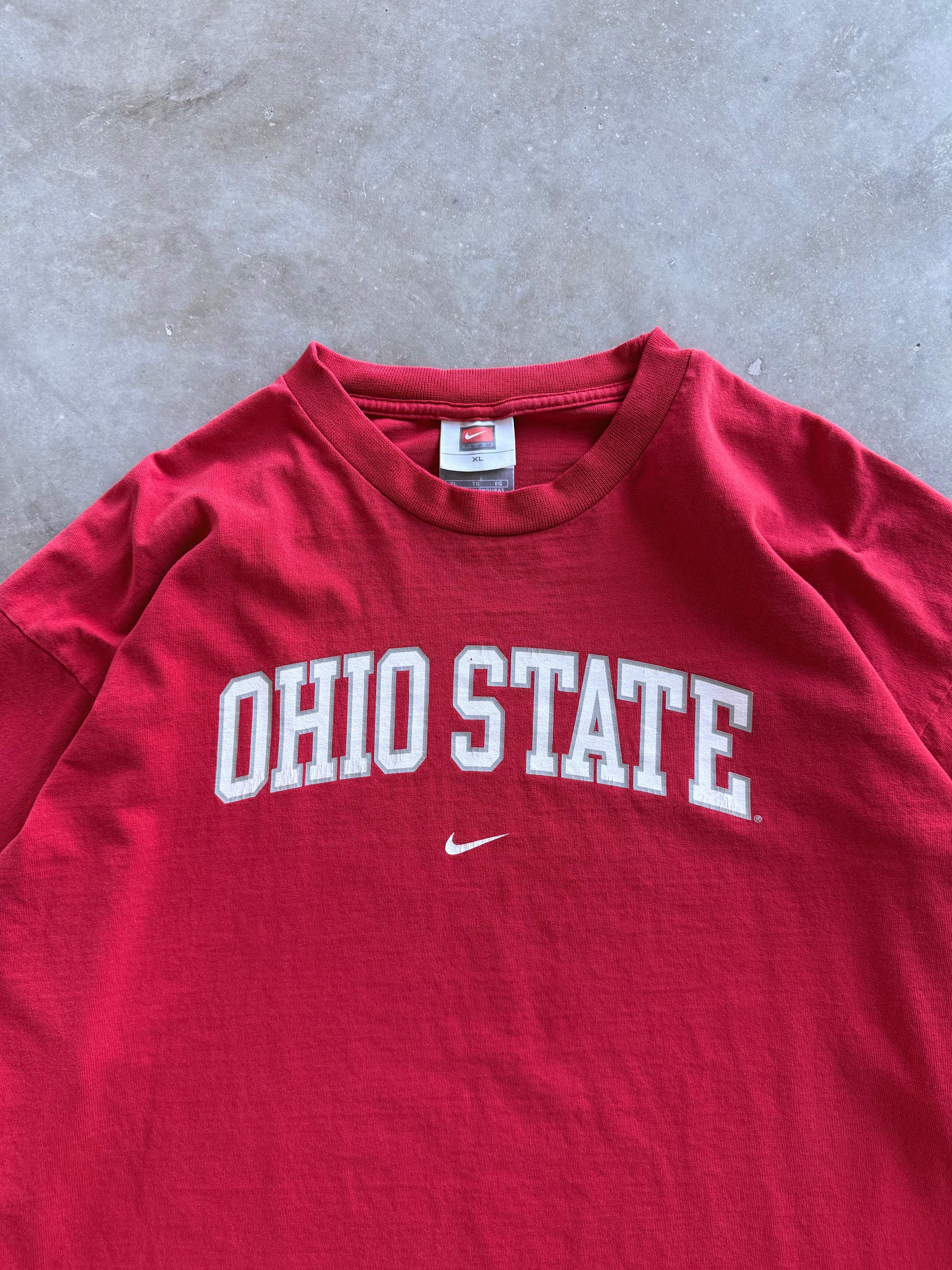Vintage Ohio State Nike Team Long Sleeve T-shirt (XL)