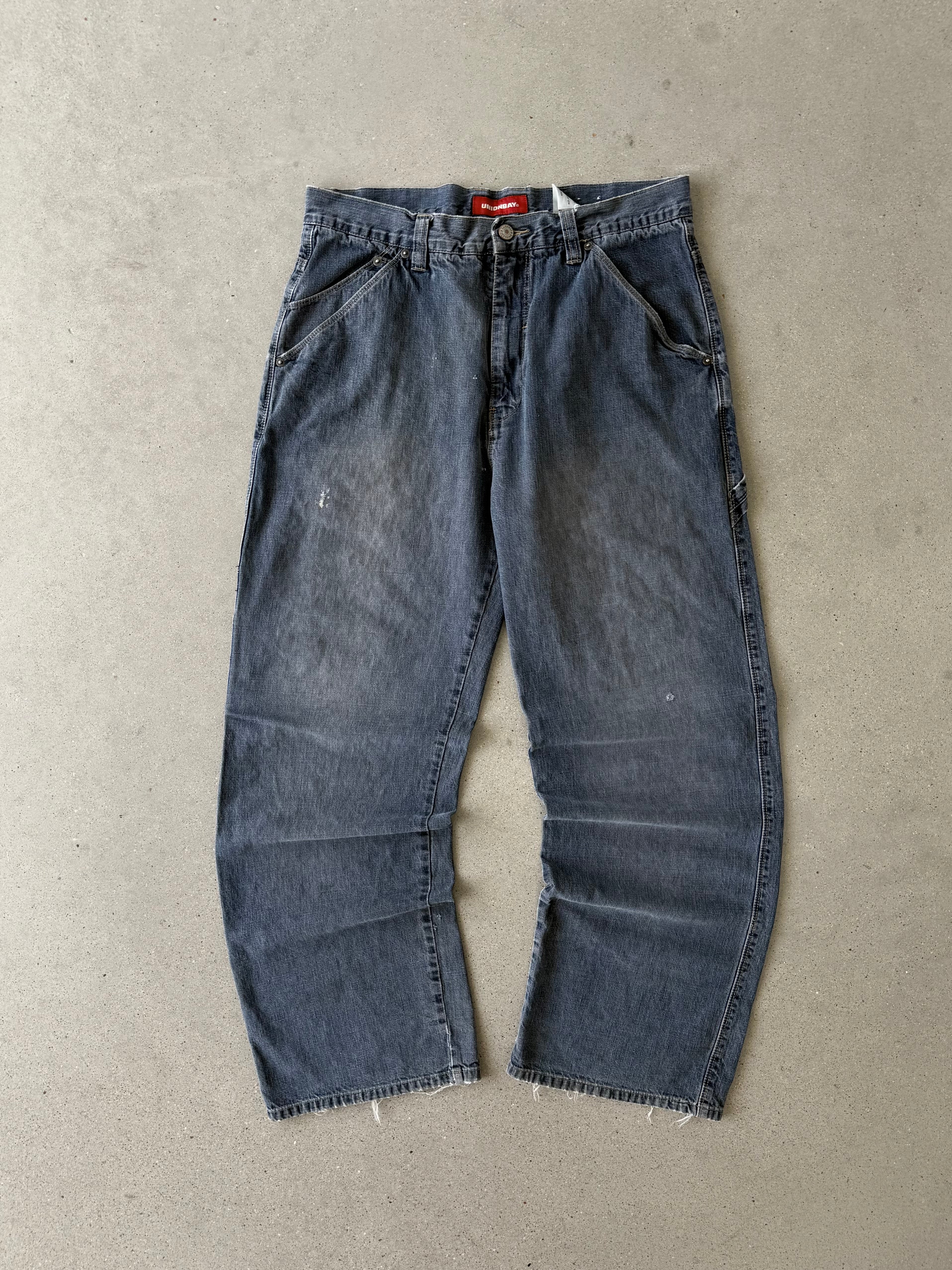 Vintage Unionbay Charcoal Carpenter Pants - 34x32
