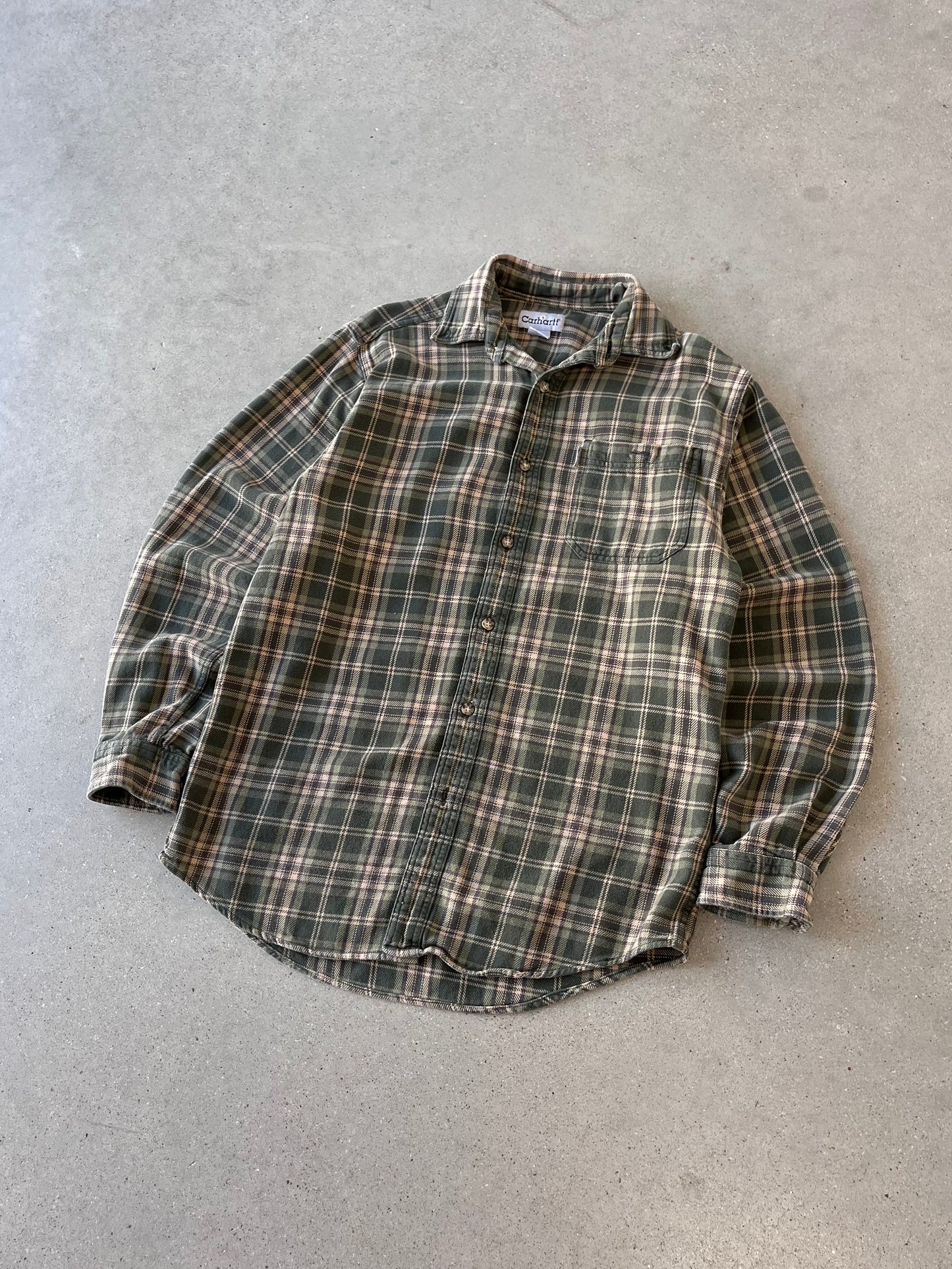 Vintage Carhartt Flannel Button-up - M