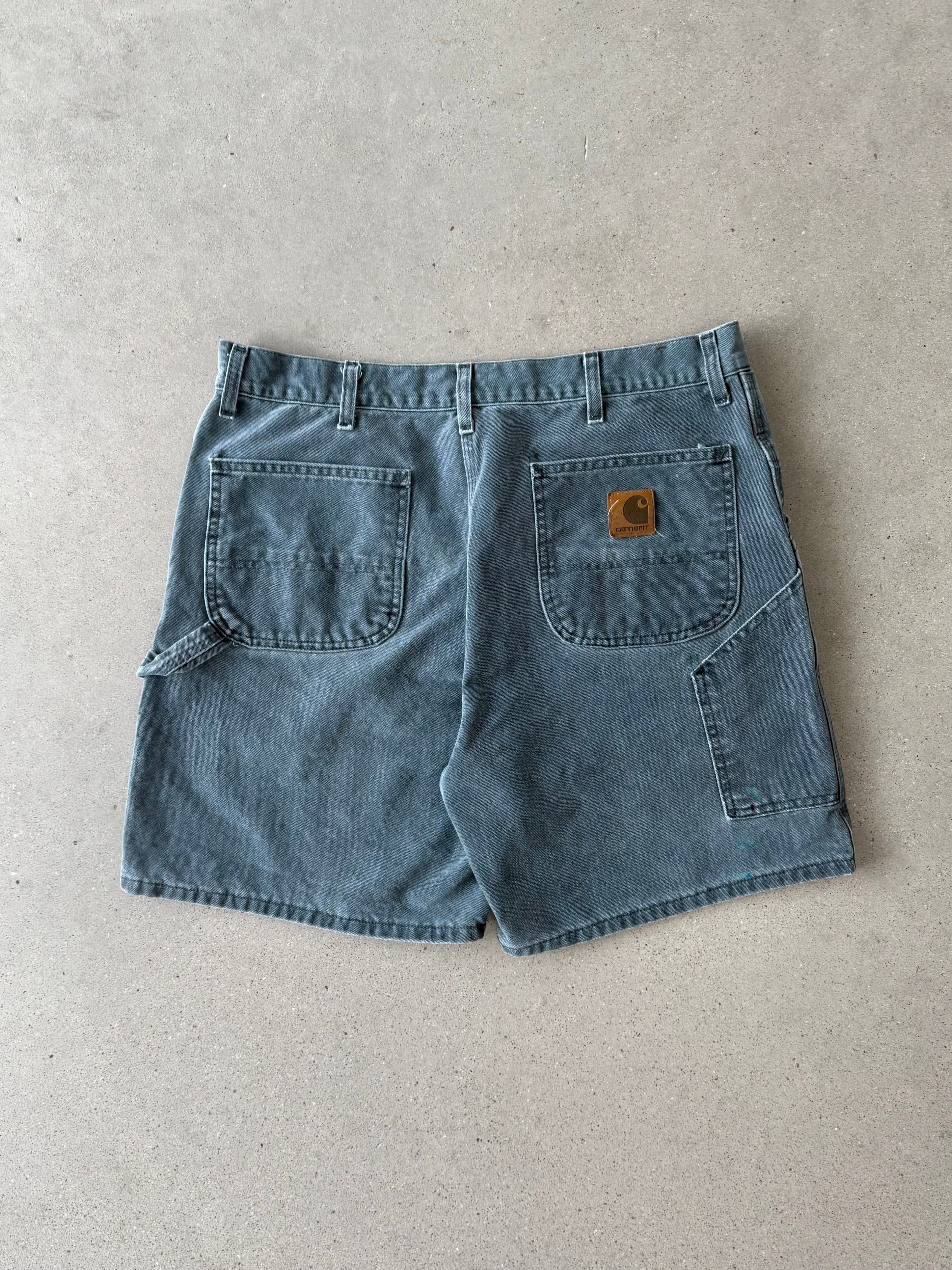 Vintage Carhartt Emerald Carpenter Shorts - 34
