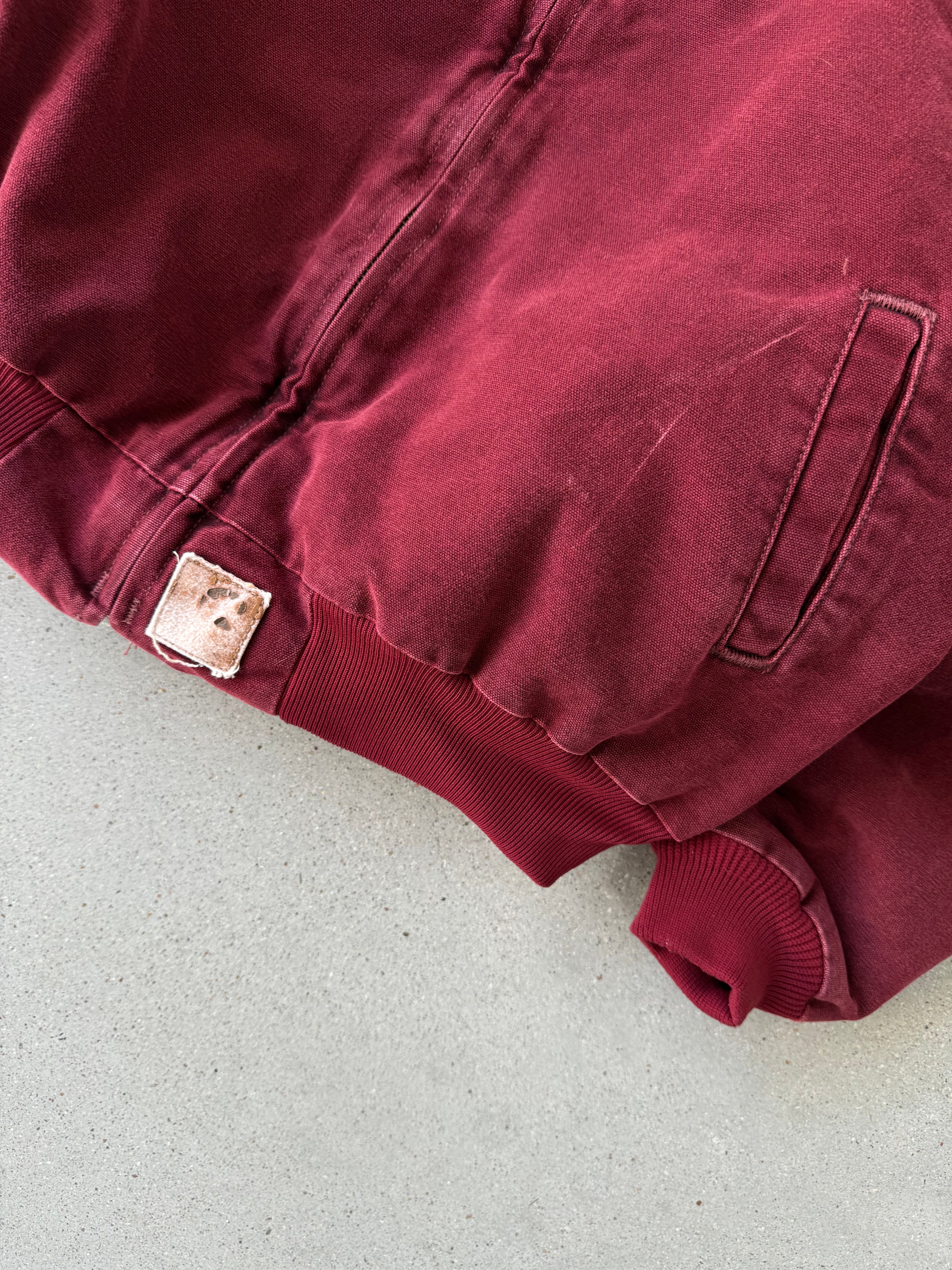 Vintage Carhartt Crimson Red Santa Fe J14 CRI Jacket - XL