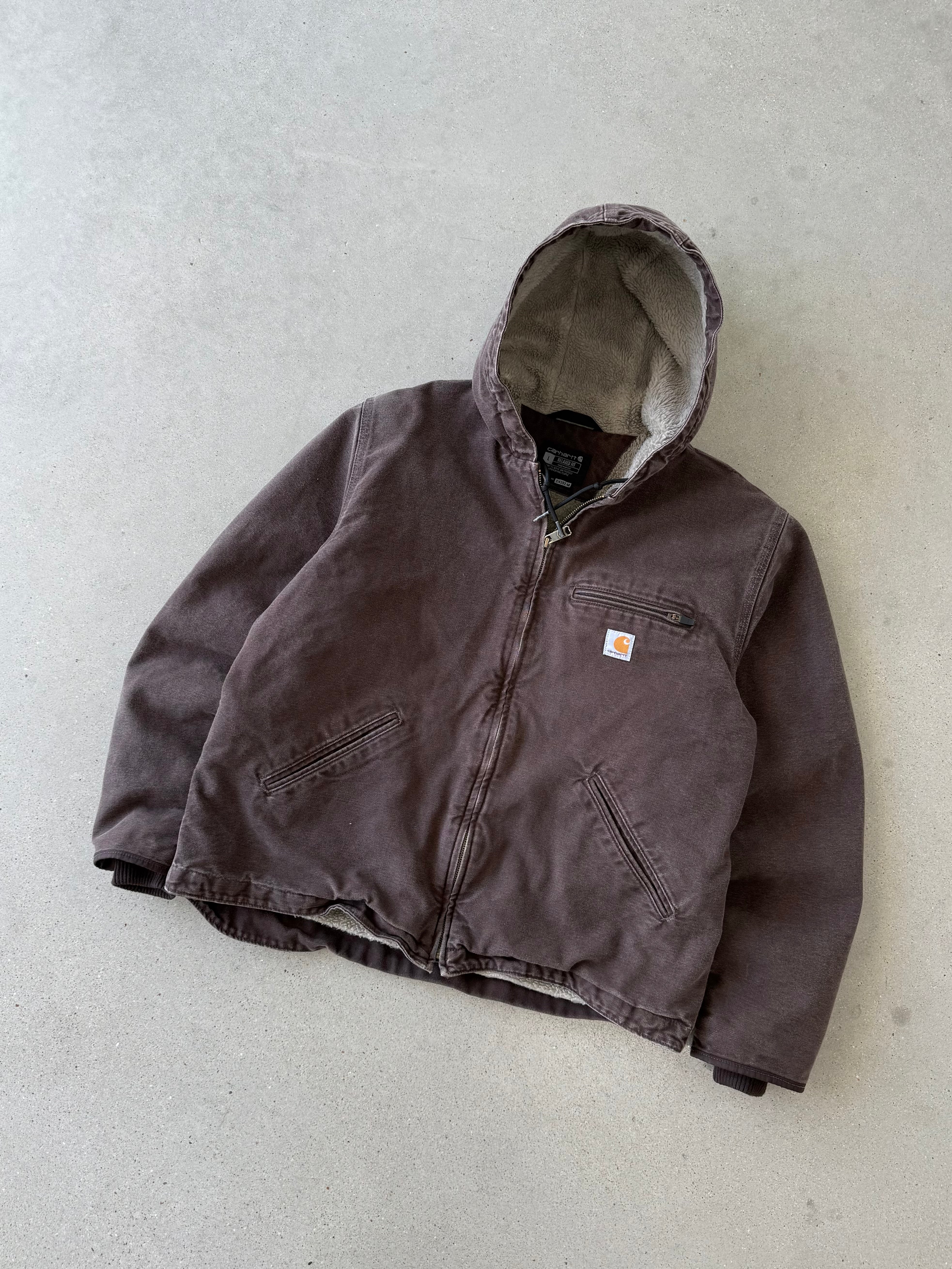 Vintage Carhartt OJ4392-M Brown Armstrong Jacket - L