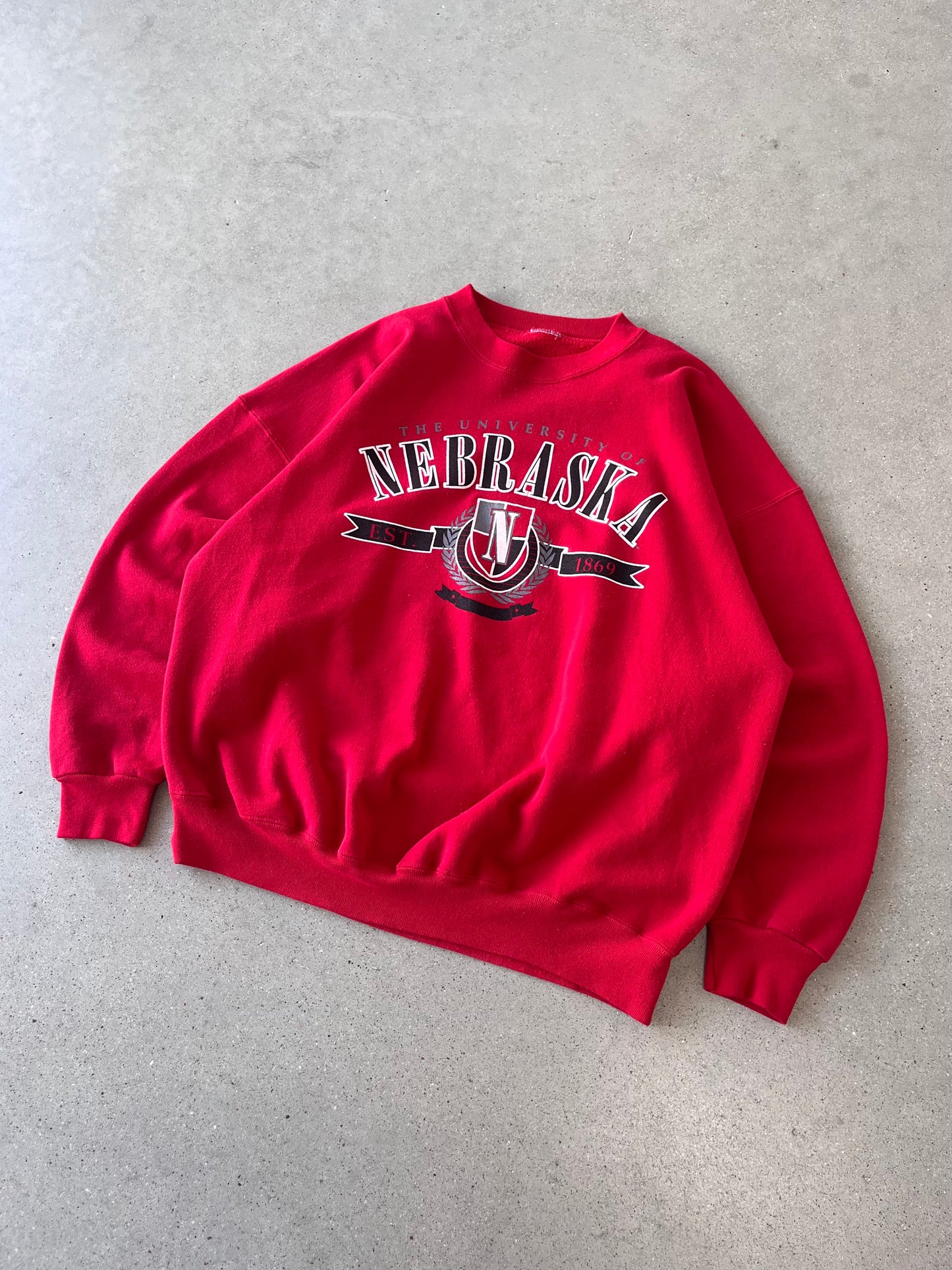 Vintage University of Nebraska Crewneck - XL