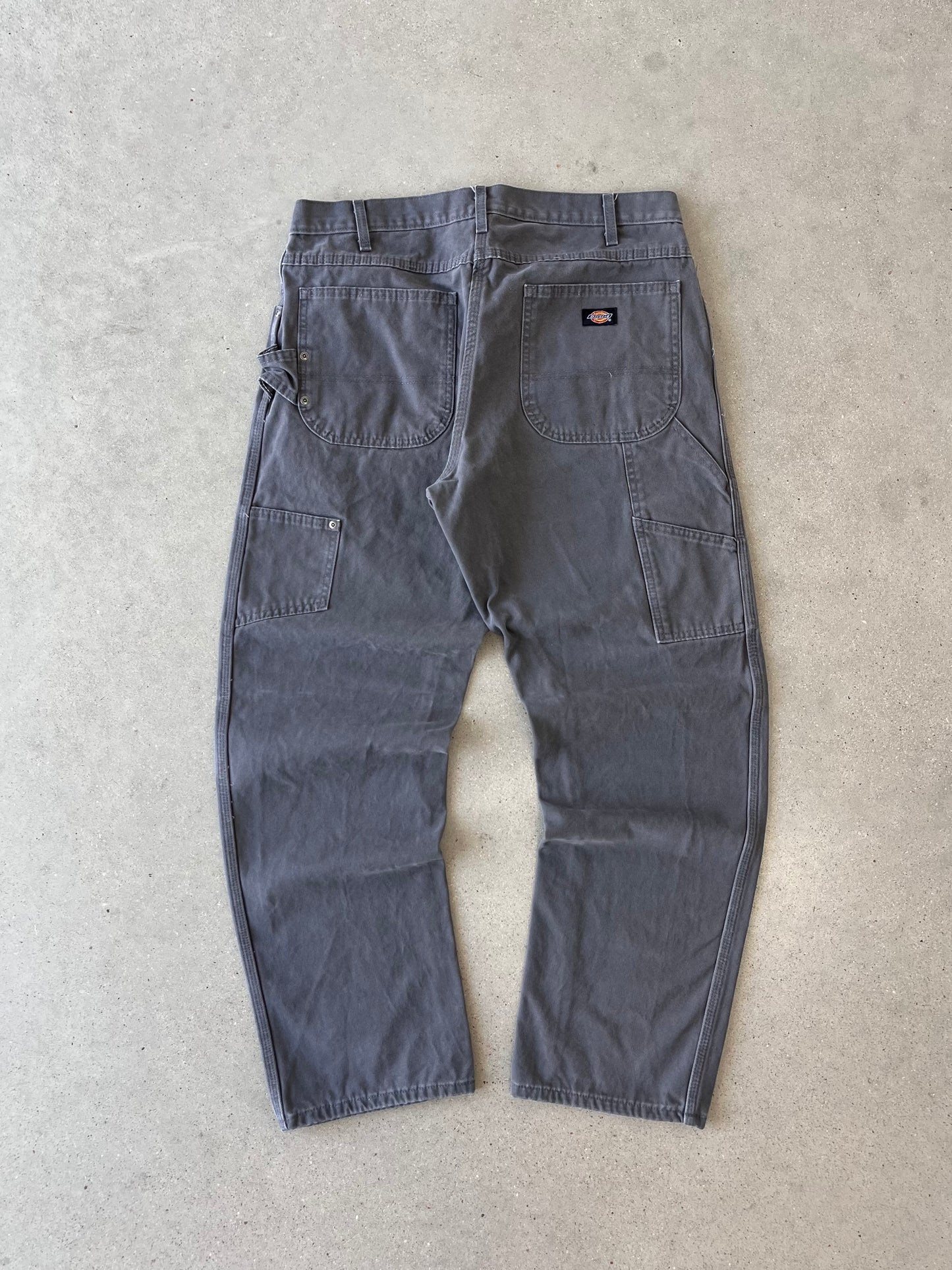 Vintage Dickies Gray Carpenter Pants - 34x32