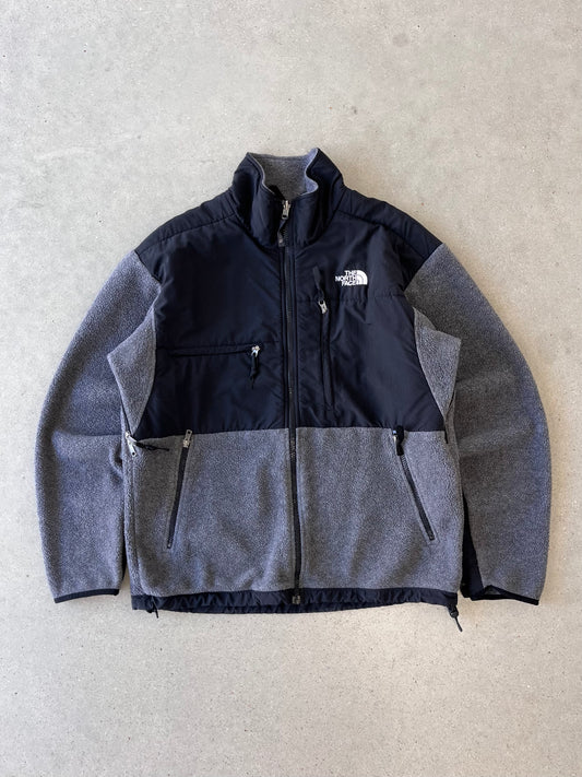 Vintage The North Face Gray/Black Denali Jacket - M