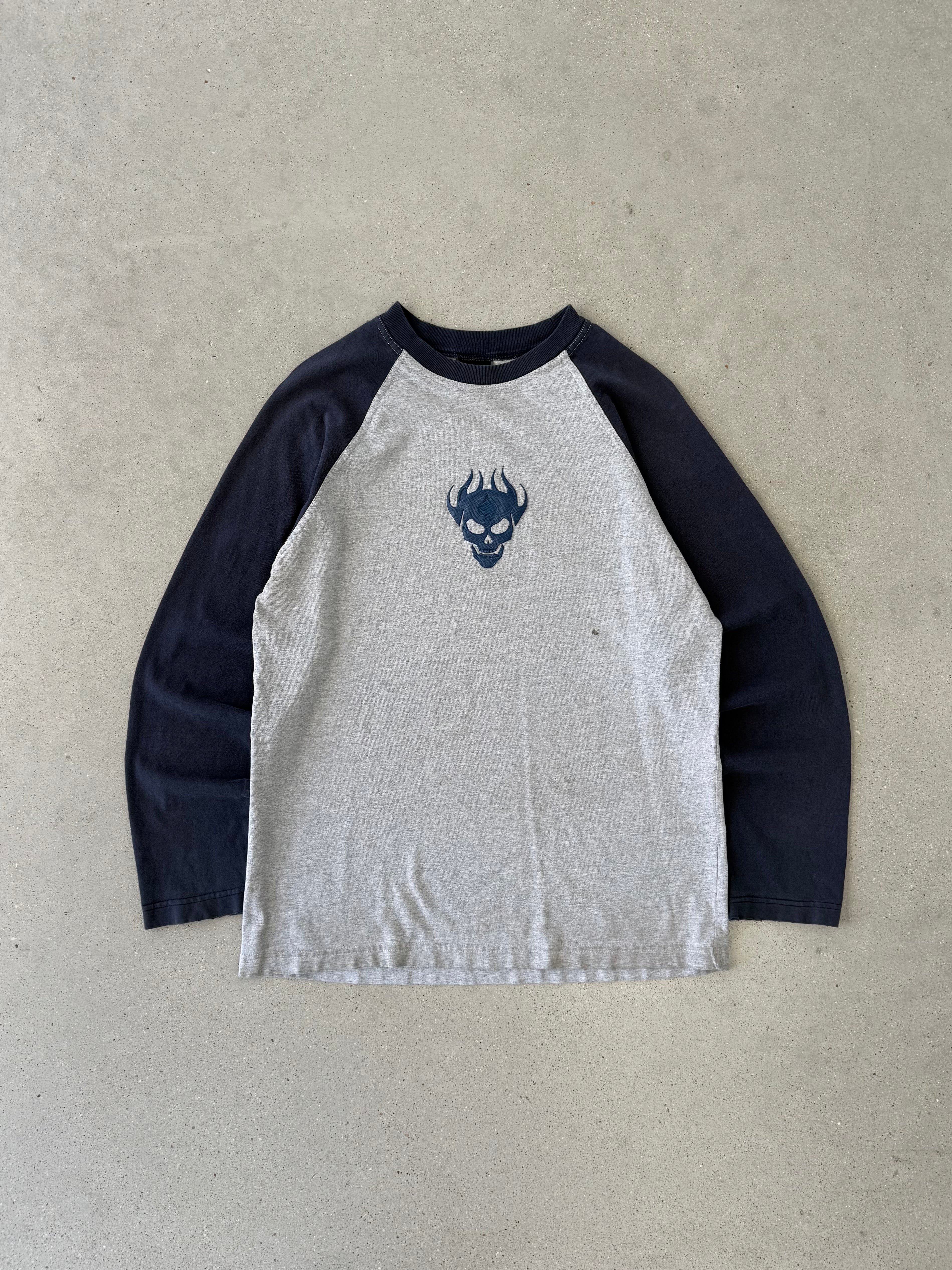Vintage Top Heavy Two-tone Long Sleeve - M