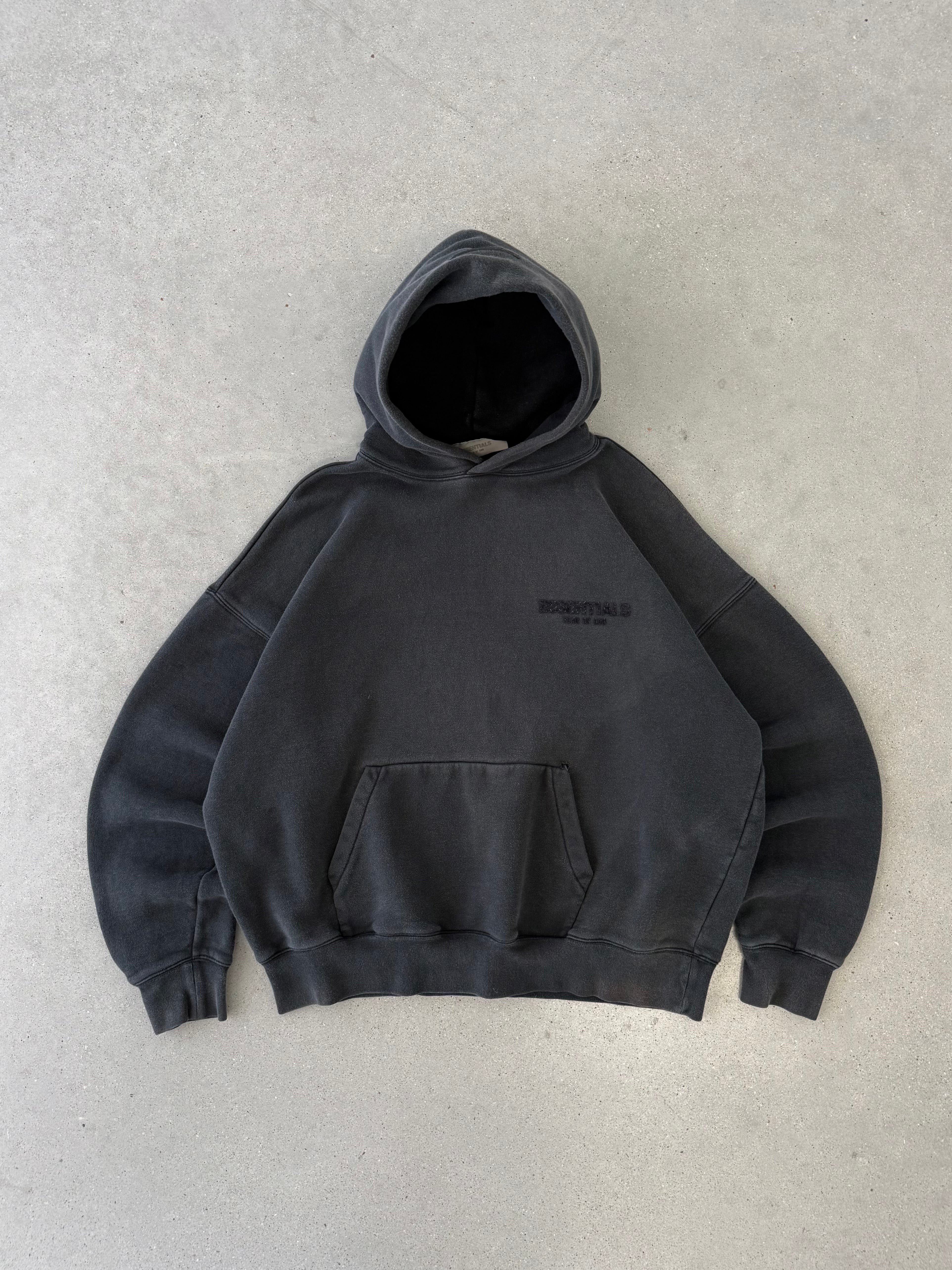 Faded Essentials 'Fear of God' Hoodie - M