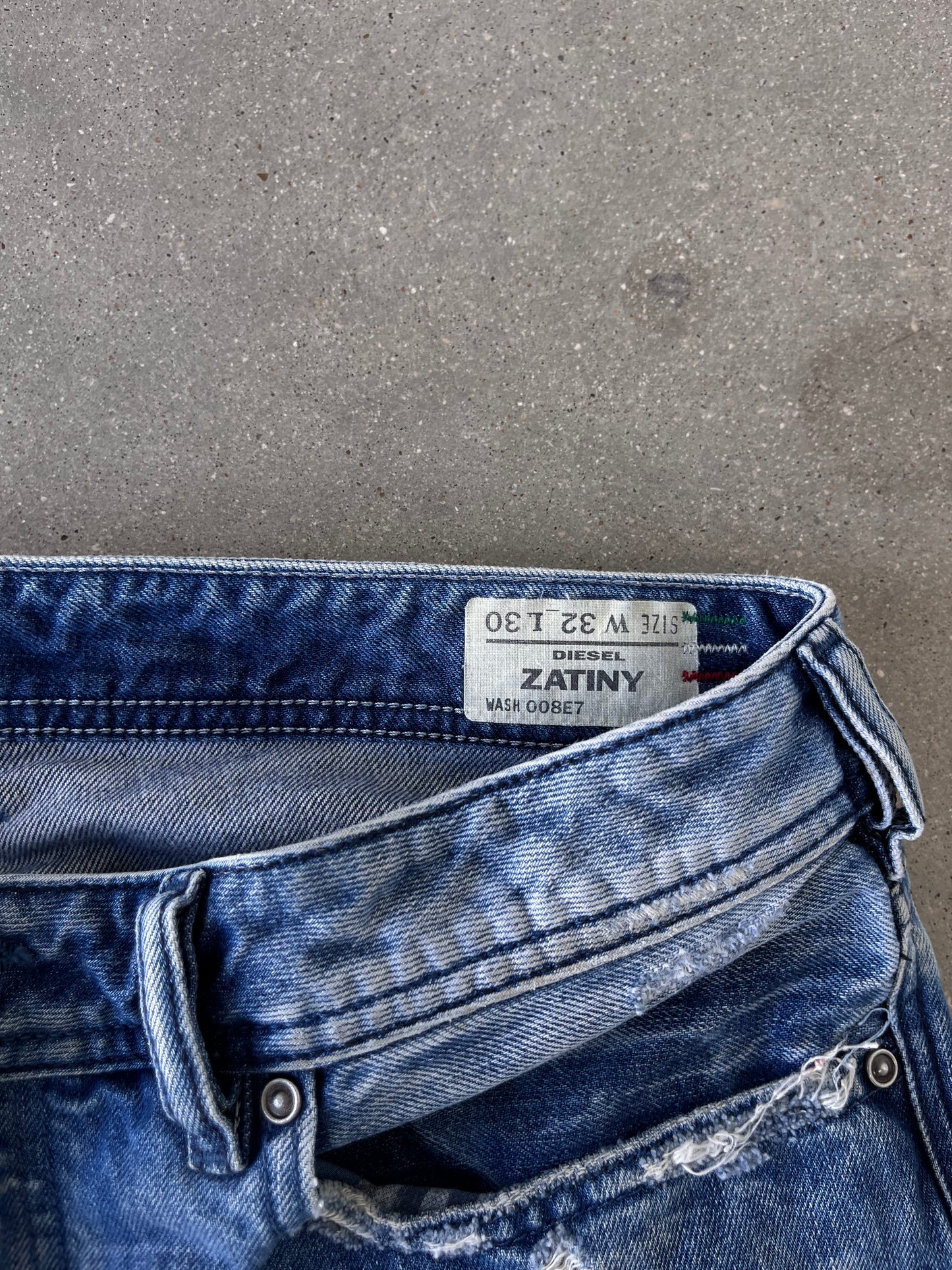 Vintage Y2K Diesel Industry Denim - 34 W