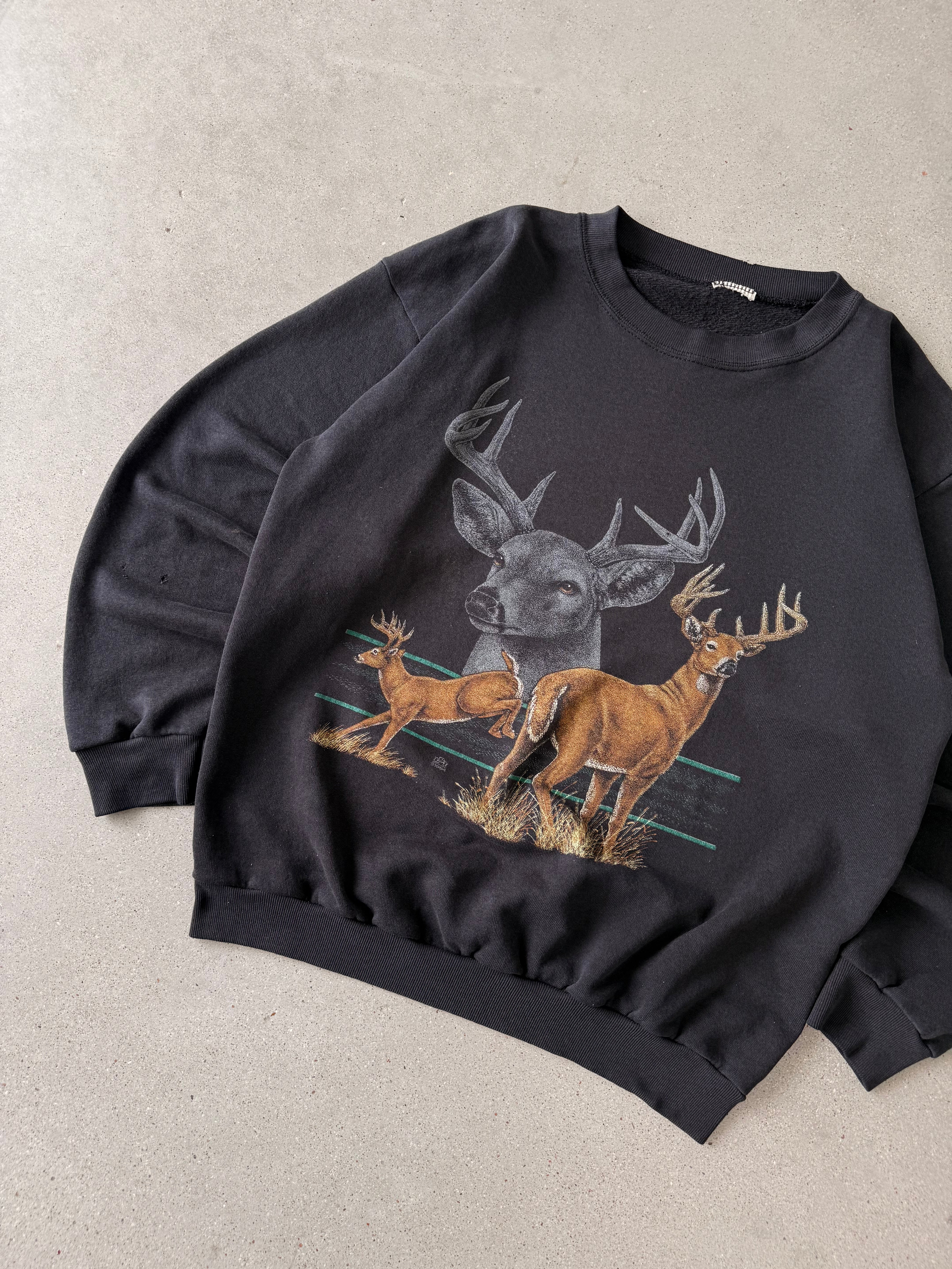 Vintage 1994 Deer Sweatshirt - L