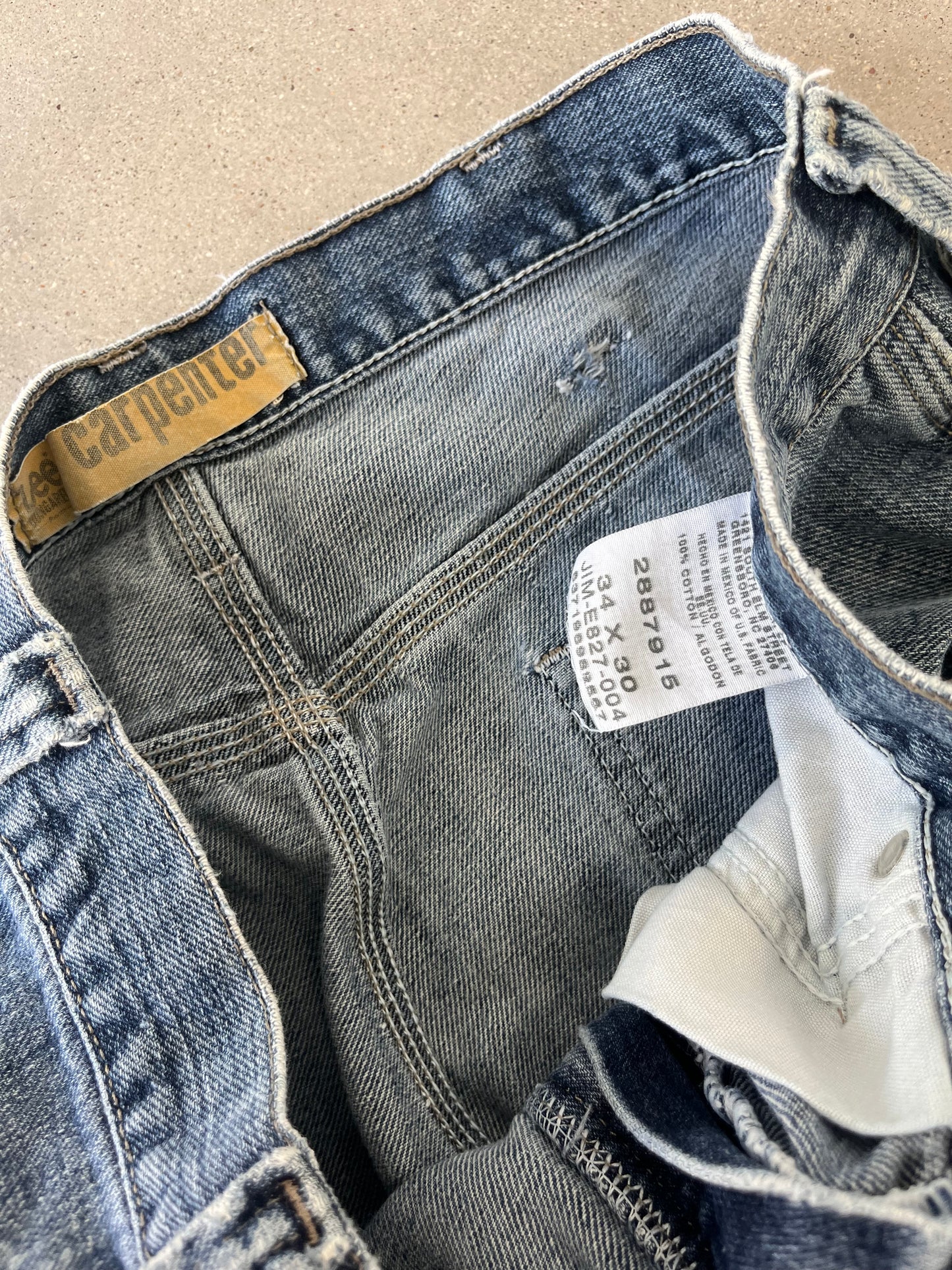 Vintage Lee Carpenter Denim - 33x30