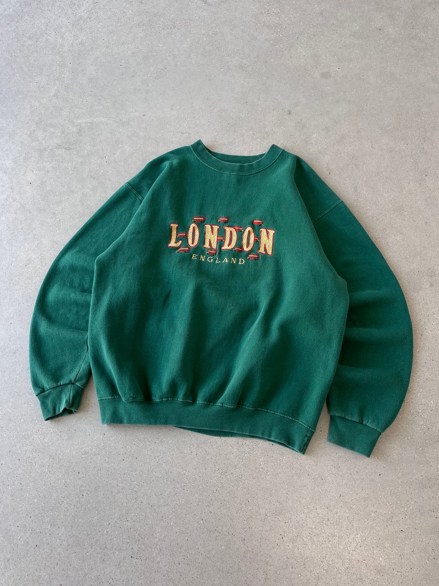 Vintage London England Crewneck - XL