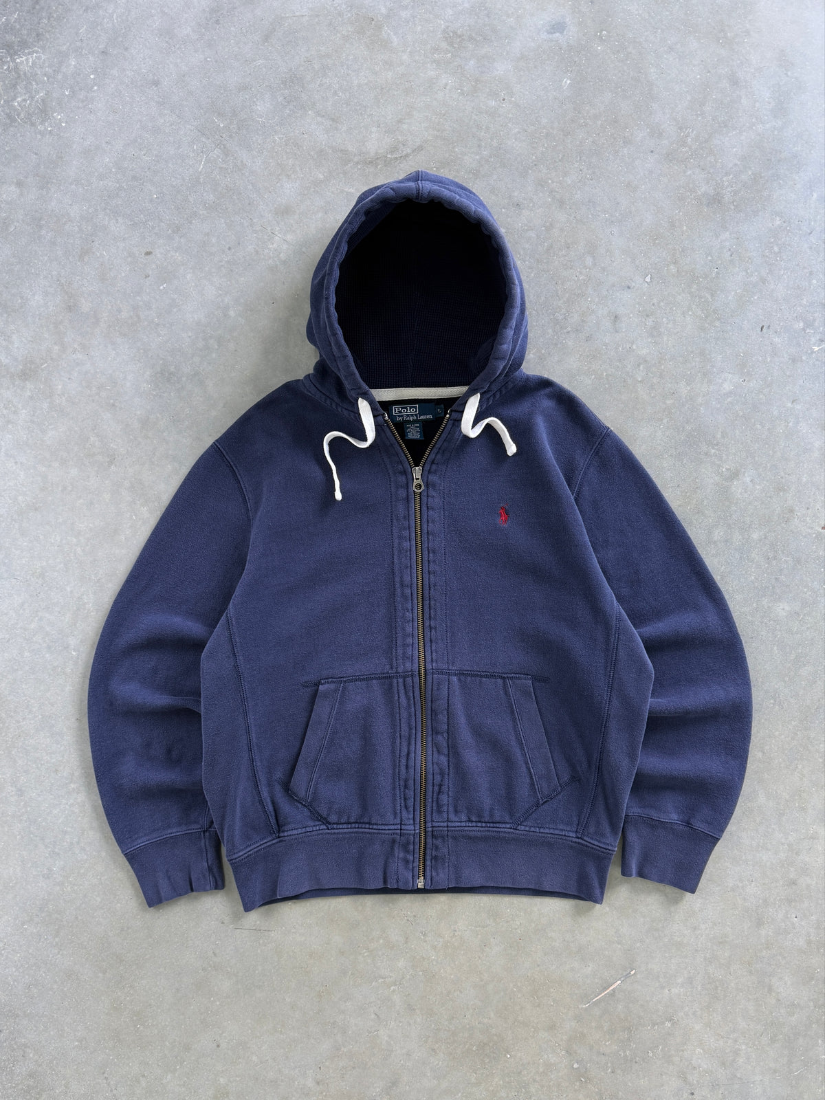 Vintage 2000s Polo Ralph Lauren Zip-up Hoodie (L)