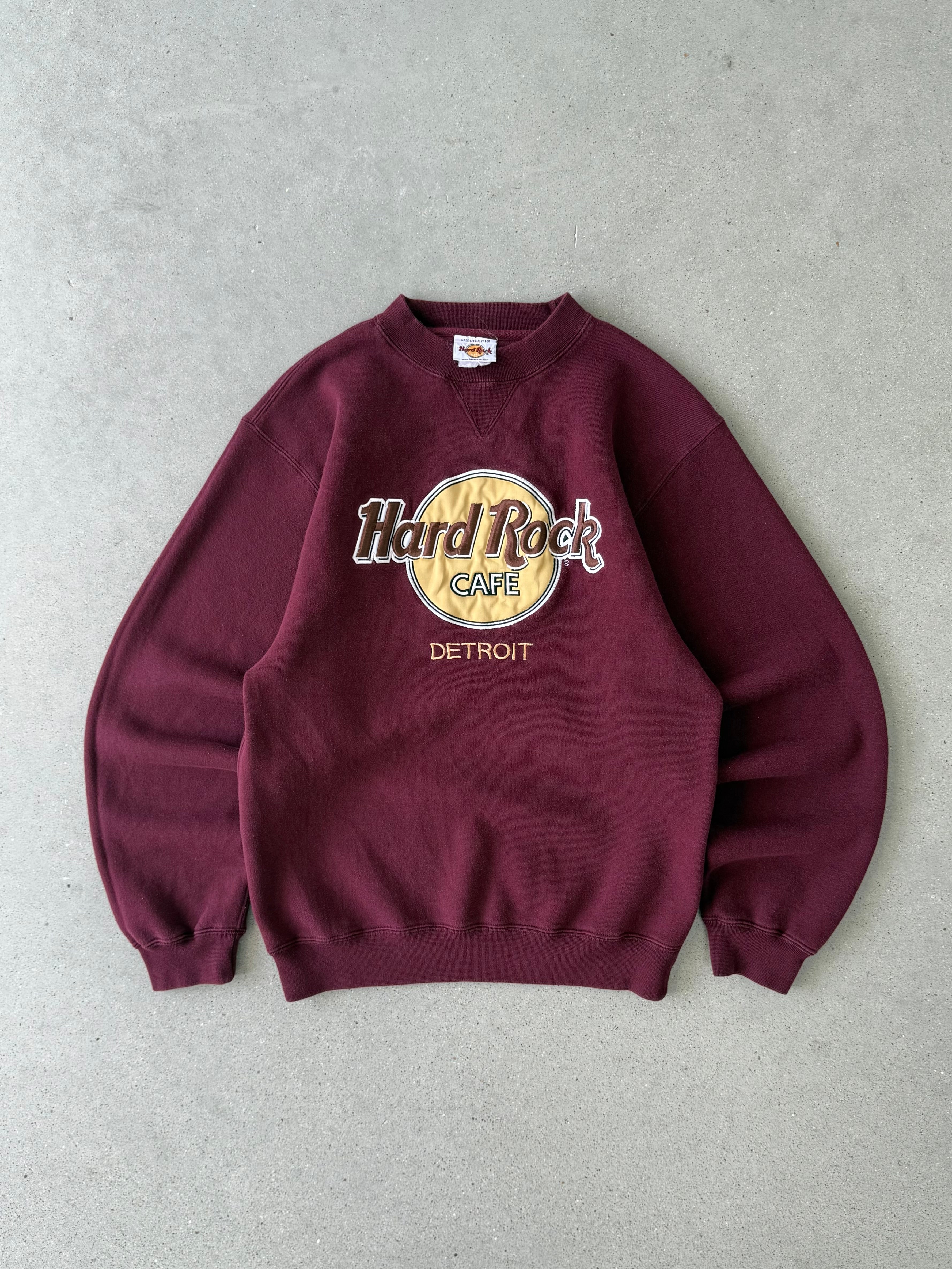 Vintage Hard Rock Cafe Detroit Crewneck - S