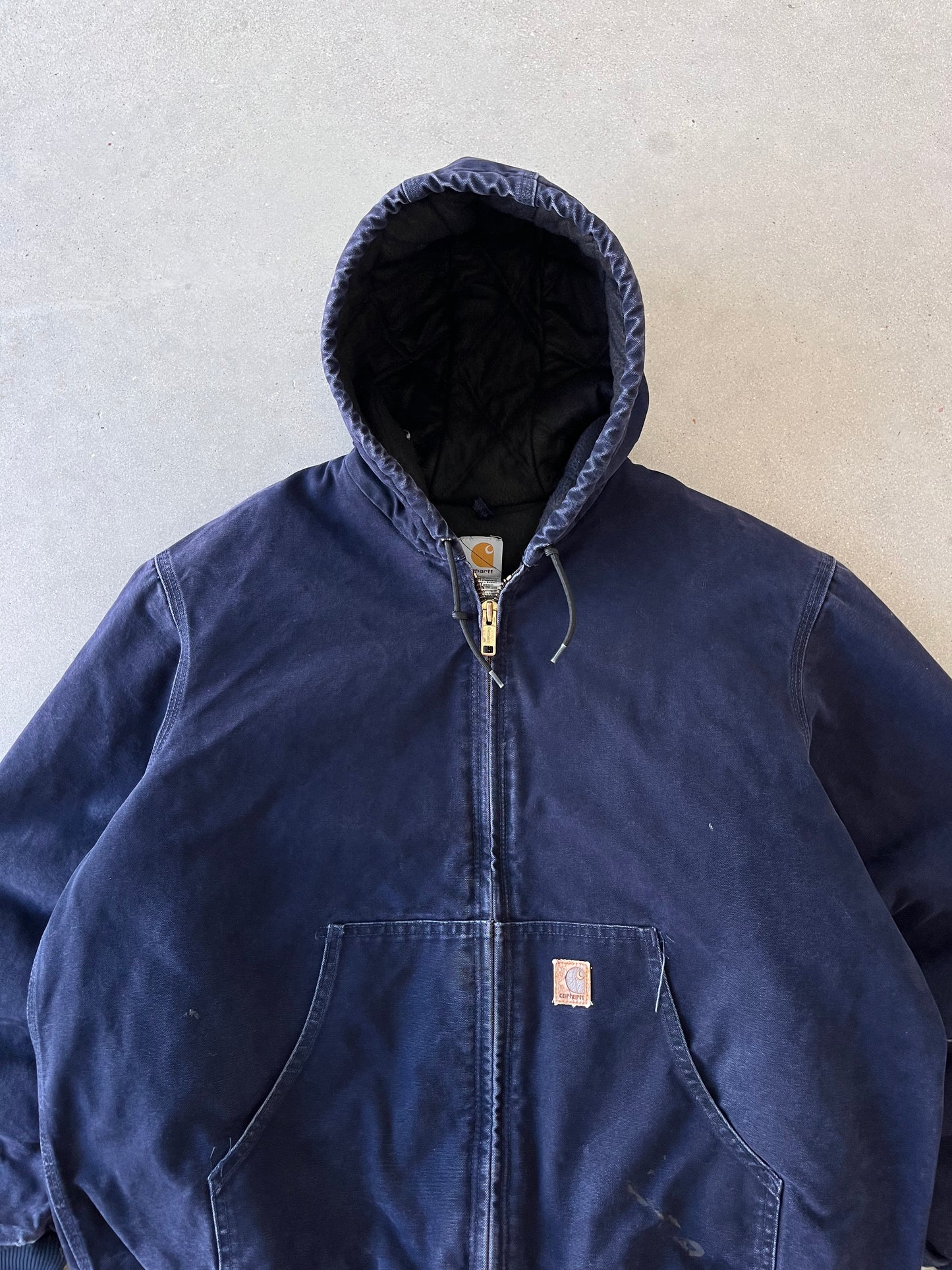 Vintage Carhartt Navy Active Jacket - XL