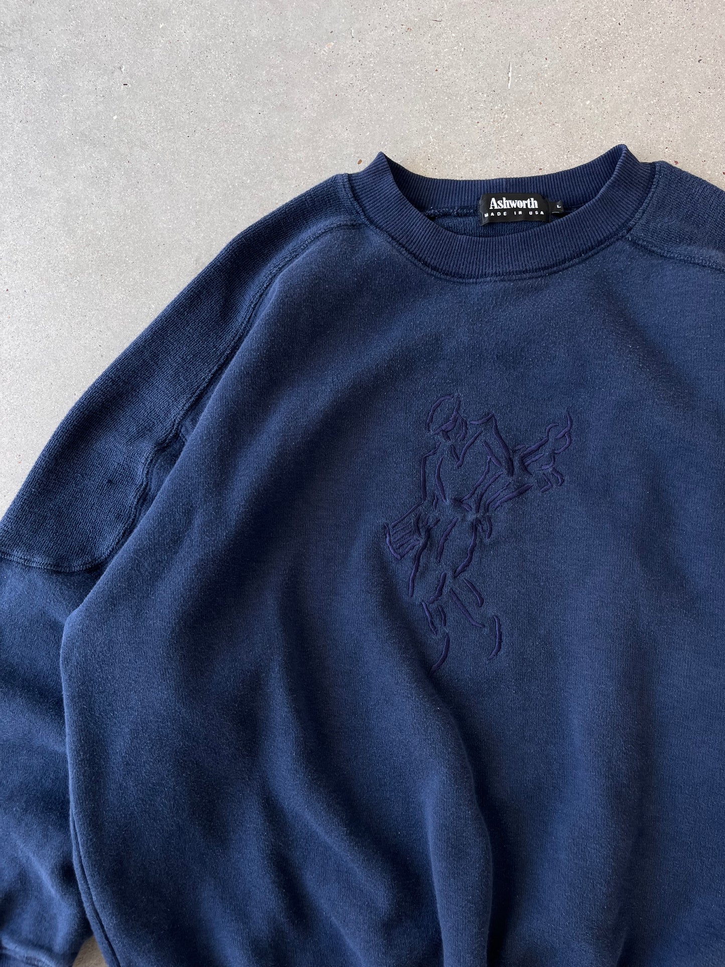 Vintage Ashworth Golf Crewneck - L