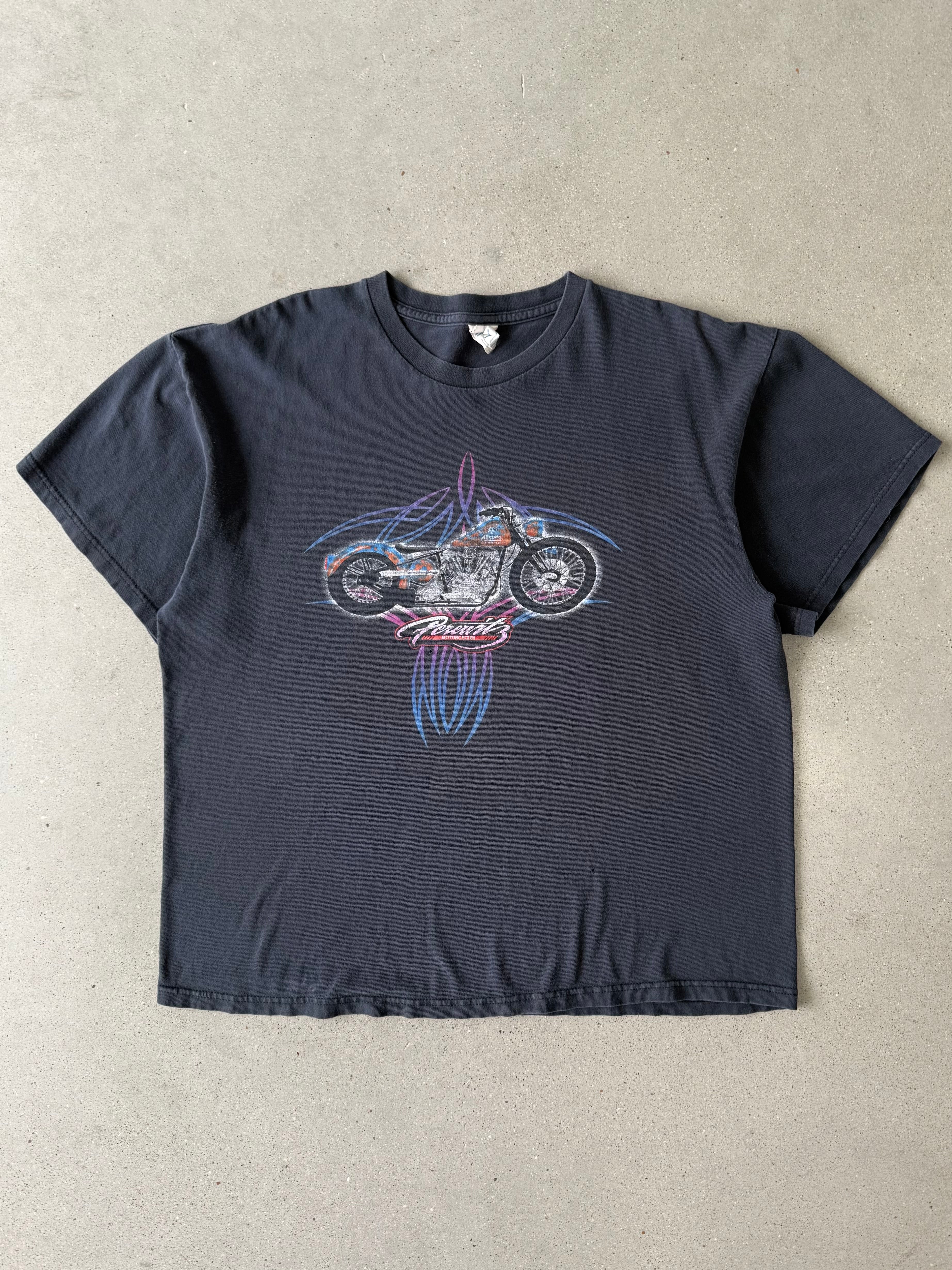 Vintage Allstate Motorcycle Tee - XL