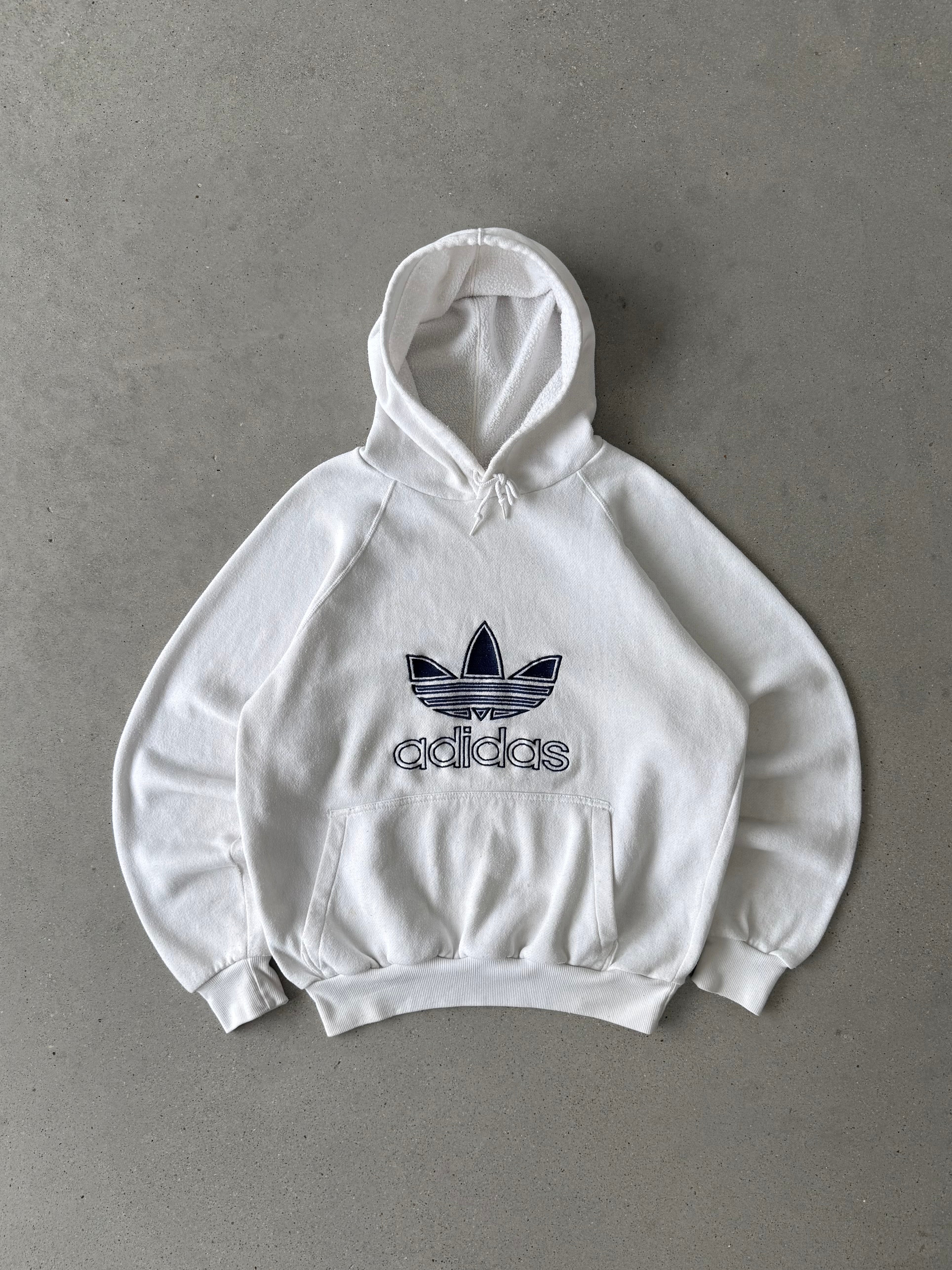 Vintage 80s Adidas Hoodie - L