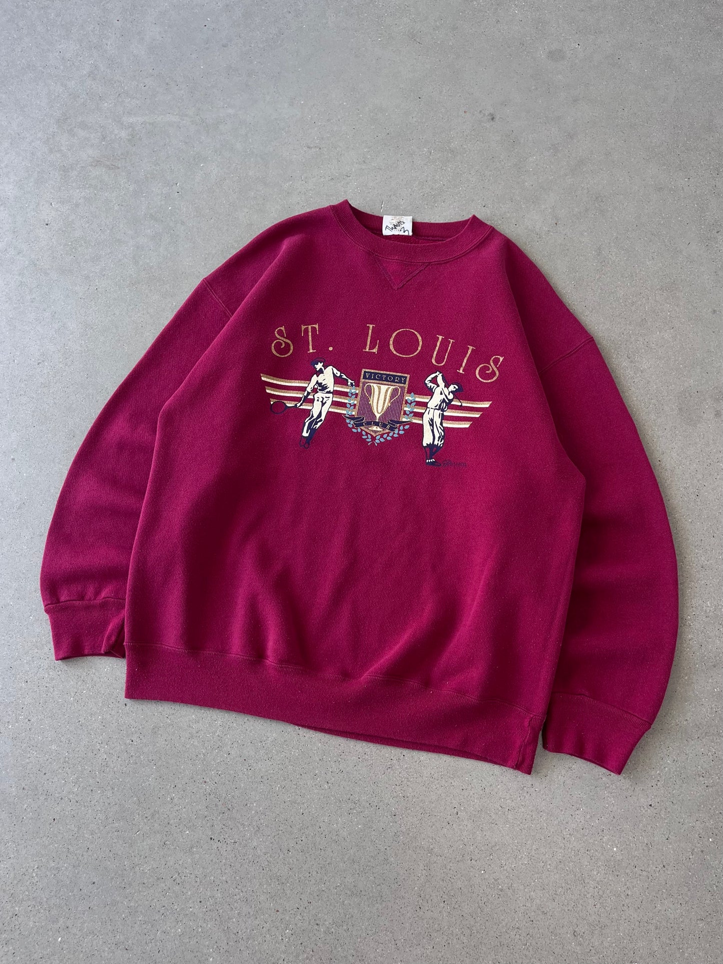 Vintage St. Louis Victory Club Crewneck - XL