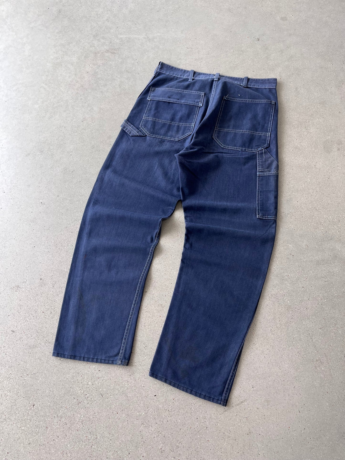 Vintage Sears Carpenter Denim Pants - 34x32