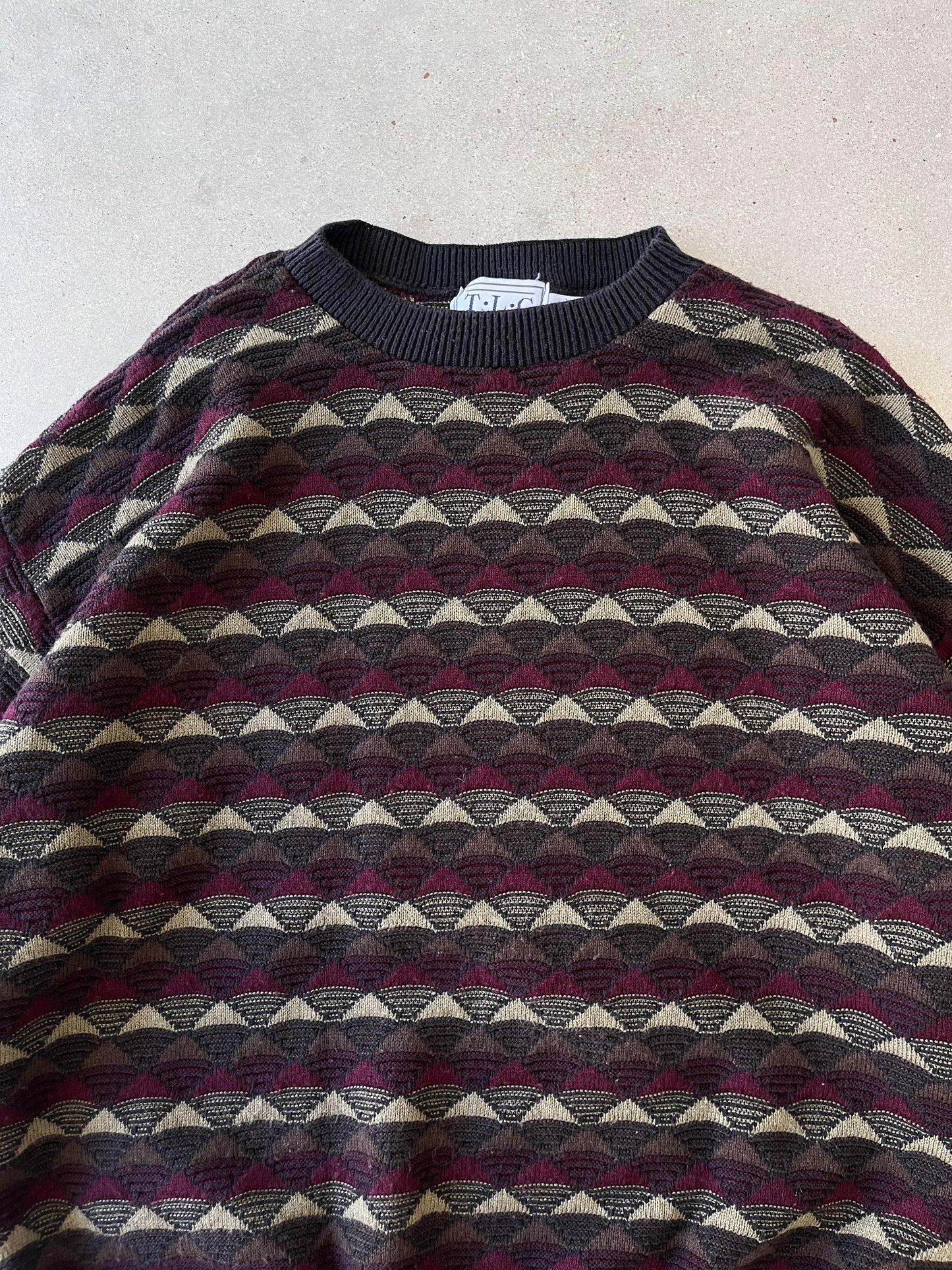 Vintage TLC Lamber Knitted Sweater - XL