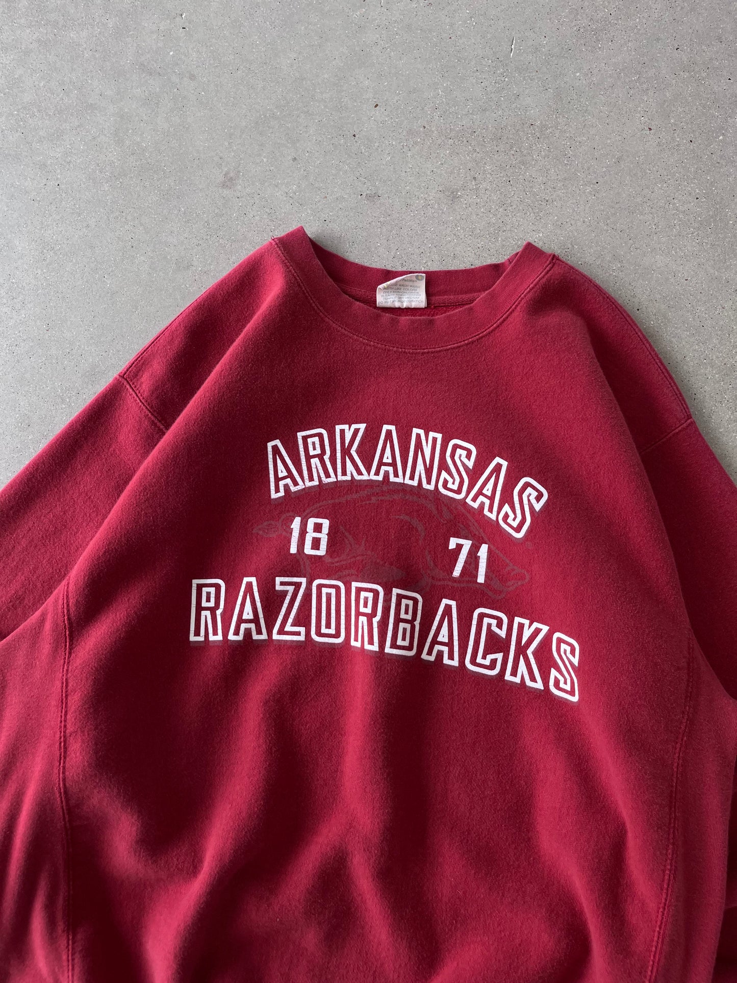 Vintage Arkansas Razorbacks Sweatshirt - M