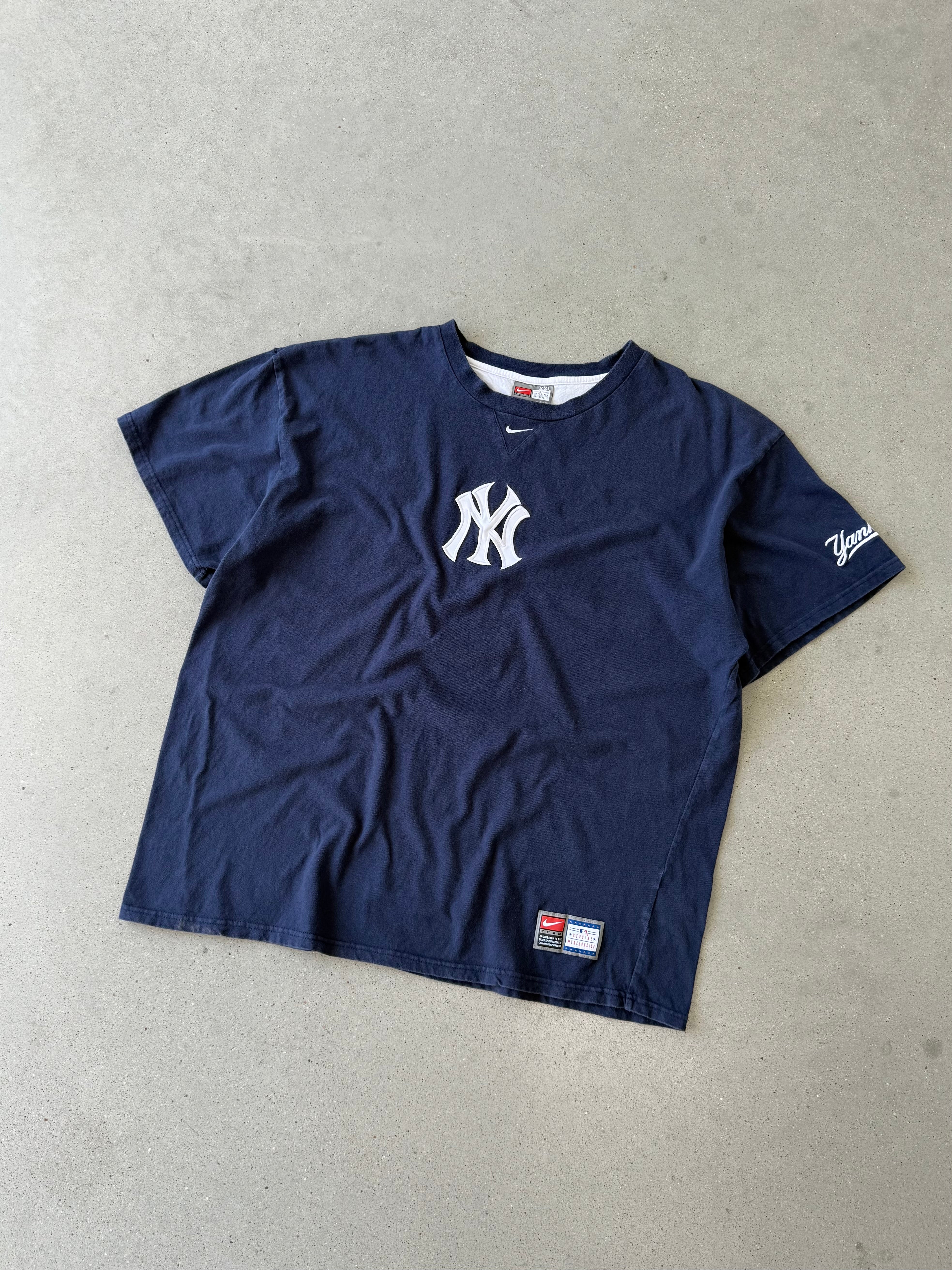 Vintage Nike NY Yankees Center Swoosh Tee - XXL