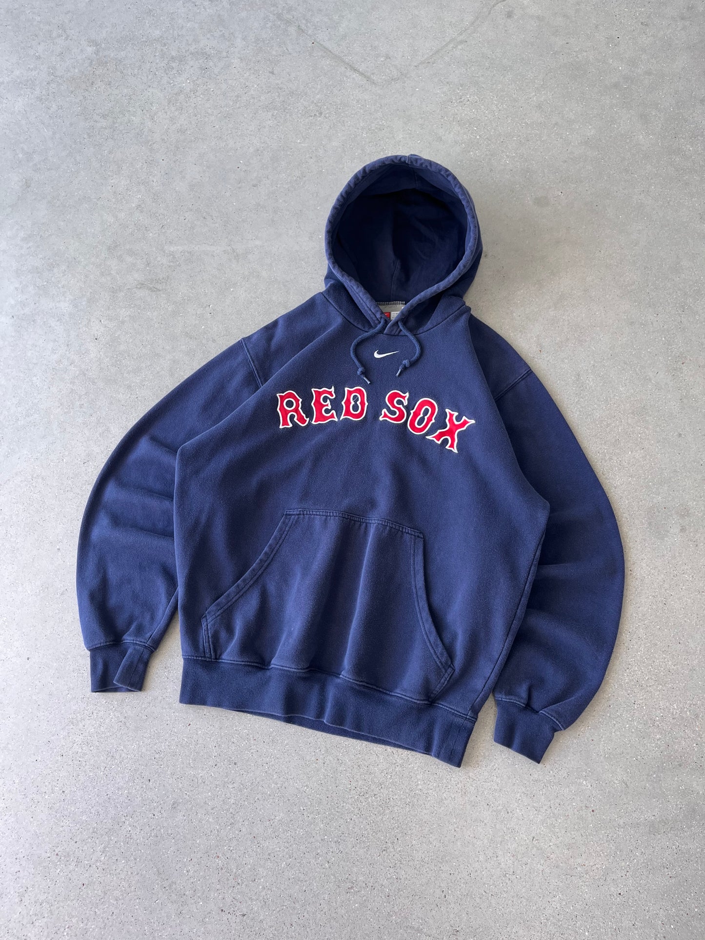 Vintage Nike Red Sox Center Swoosh Hoodie - S