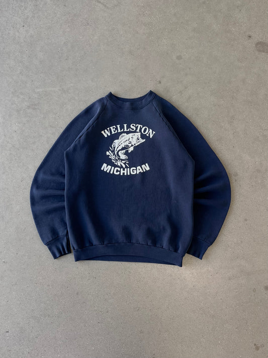 Vintage 90s Wellston Michigan Sweatshirt - XL