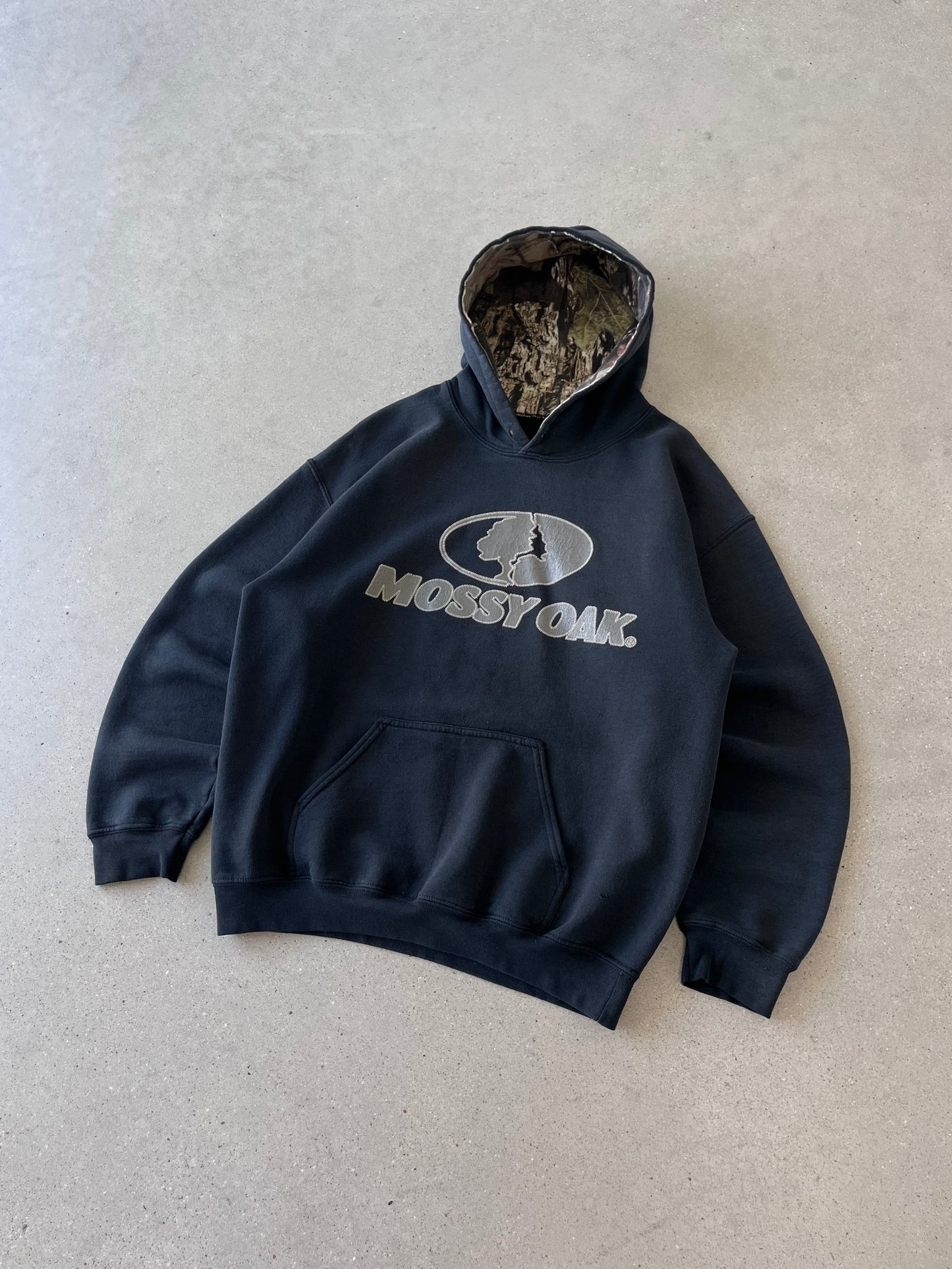 Vintage Mossy Oak Hoodie - M