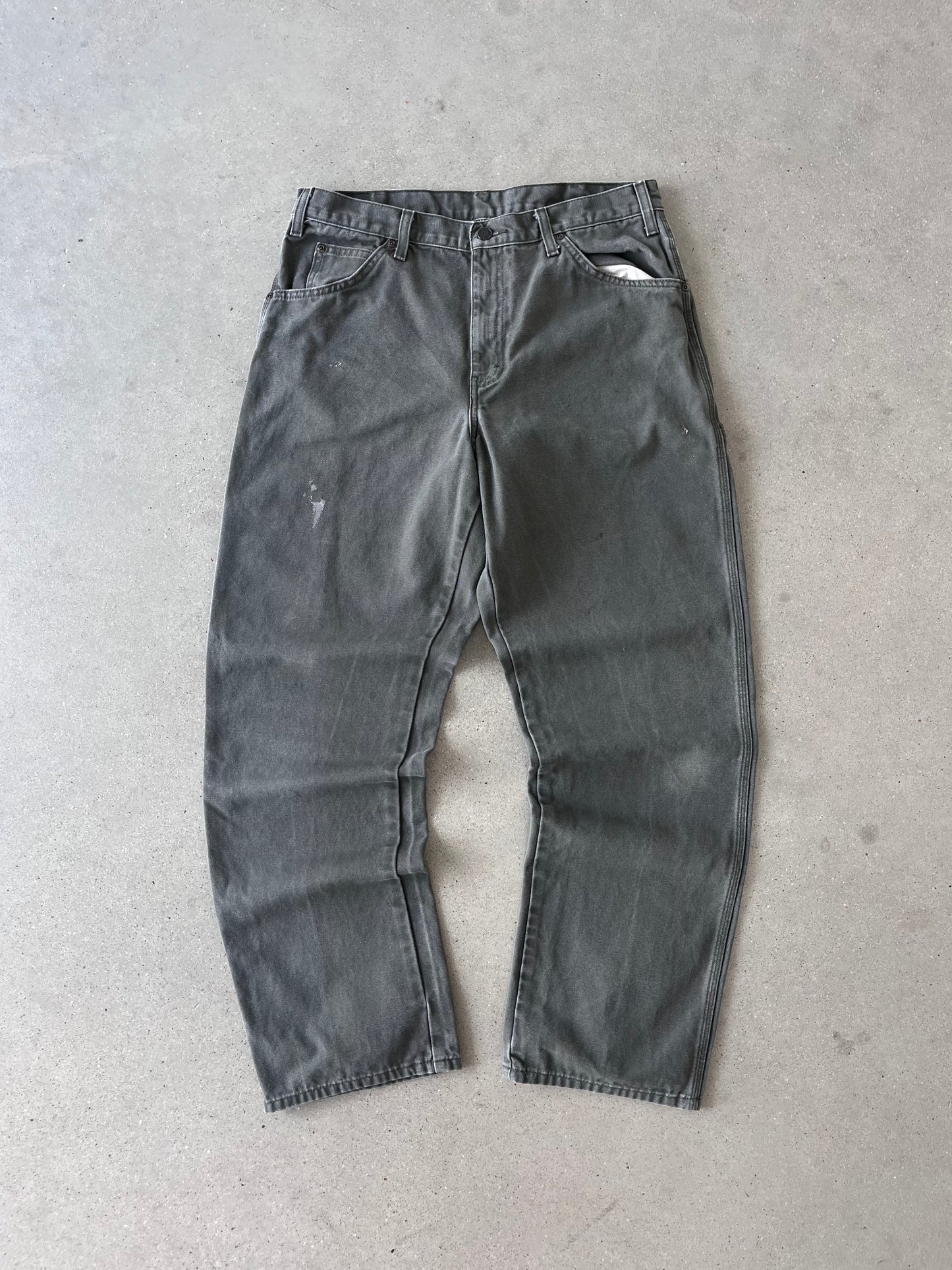 Vintage Dickies Olive Carpenter Pants - 33x32