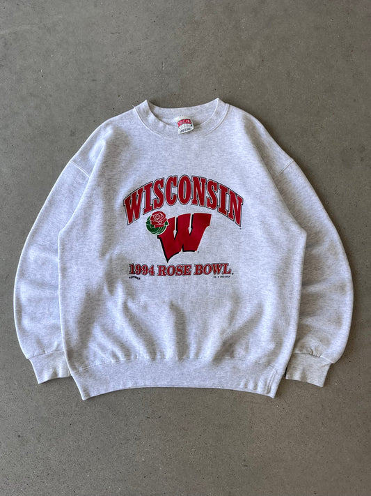 Vintage 1994 Wisconsin Rose Bowl Crewneck - L