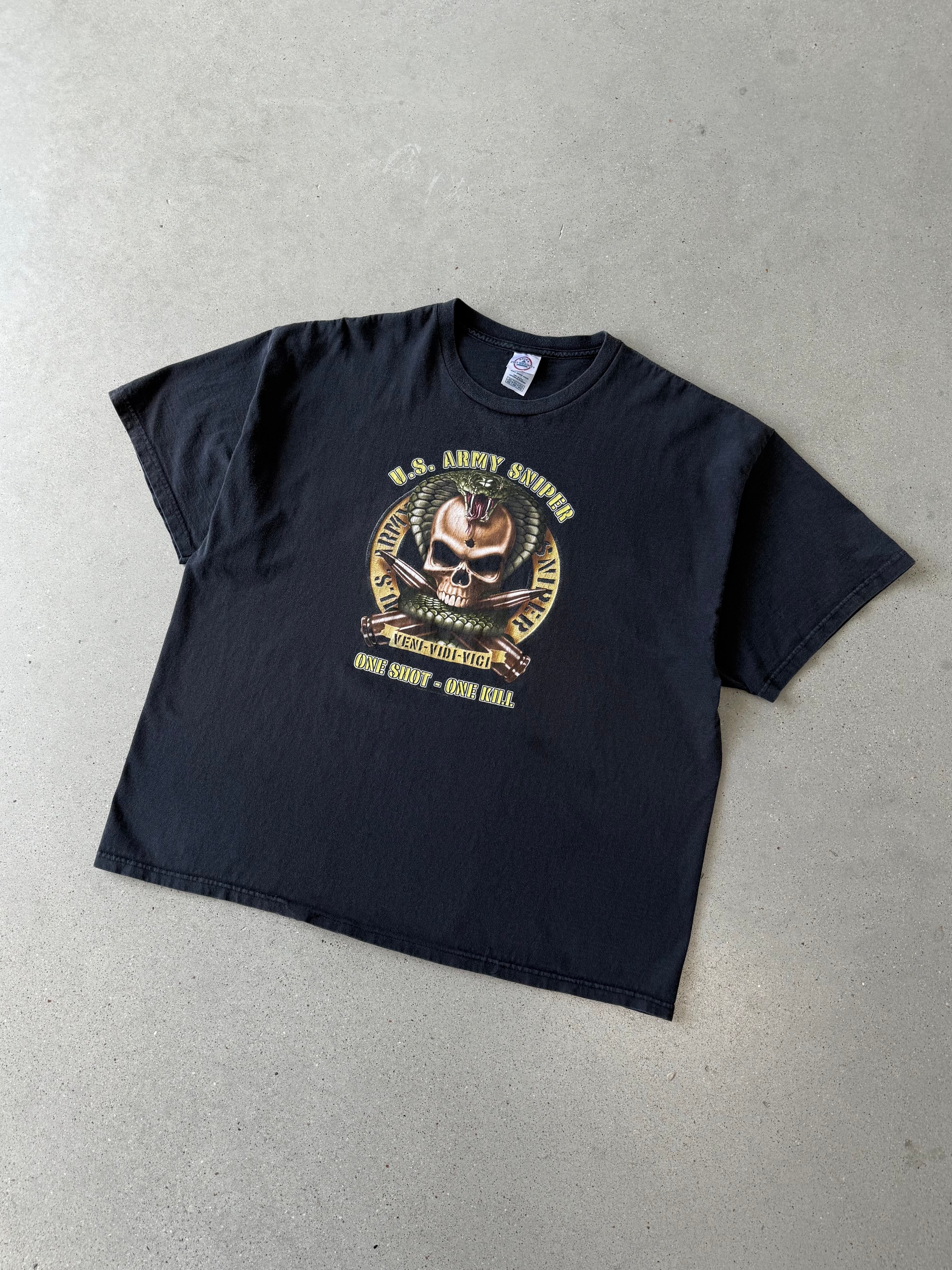 Vintage 2000s U.S. Army Sniper Tee - XXL