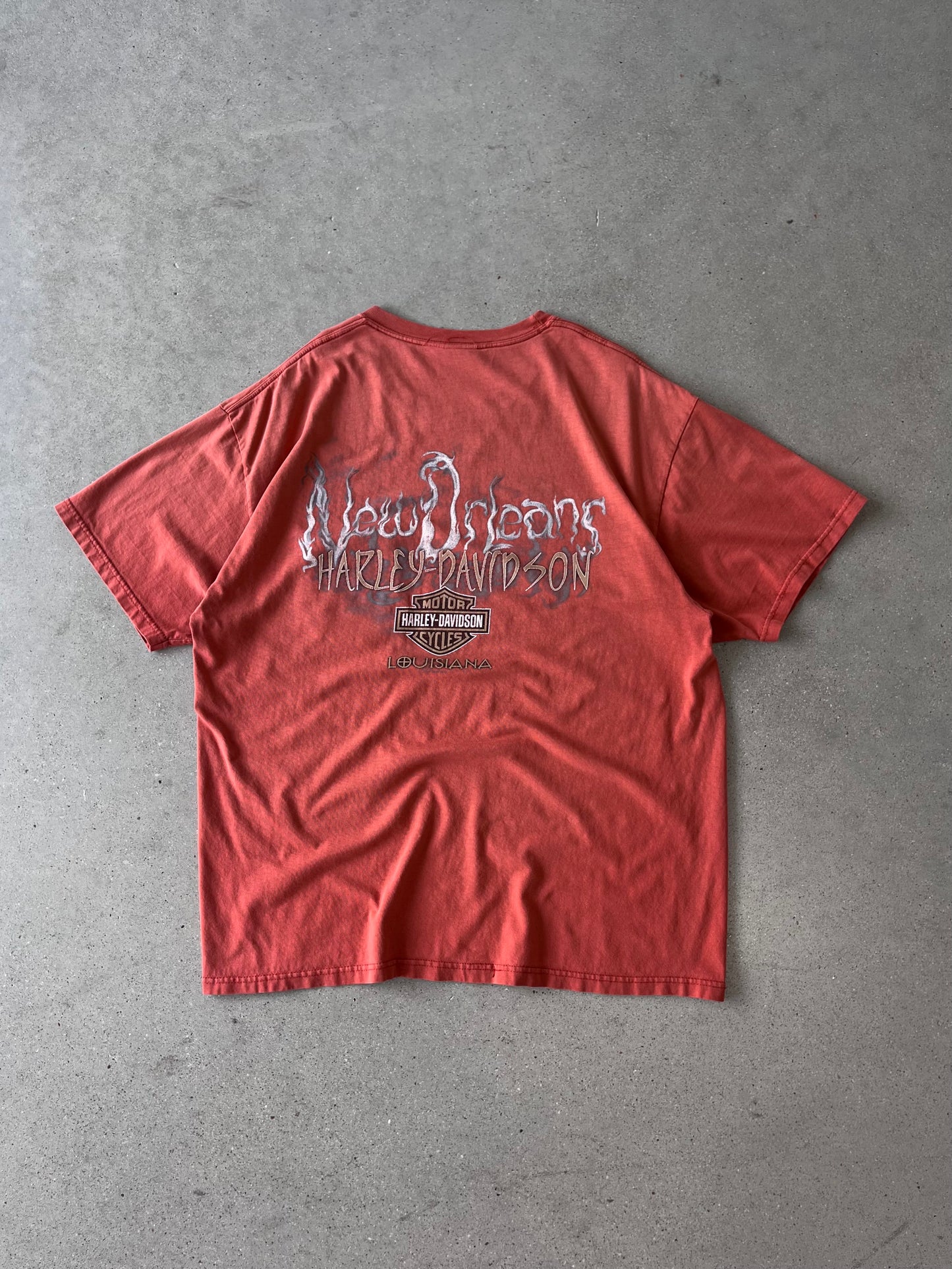 Vintage 2006 Louisiana Harley Davidson Tee - XL