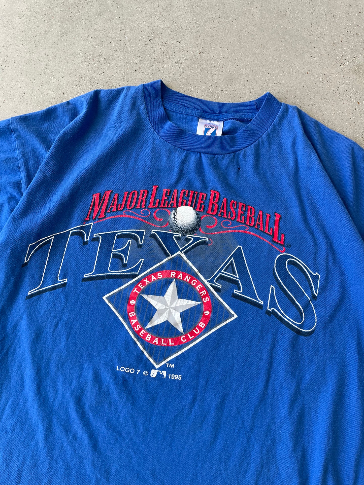 Vintage Texas Rangers Baseball Tee - XL