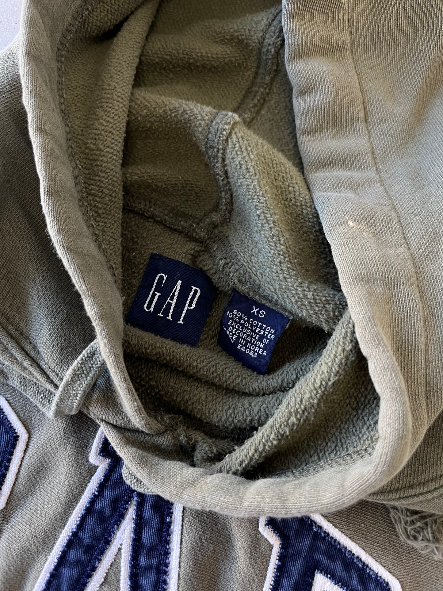 Vintage GAP Olive Hoodie - S