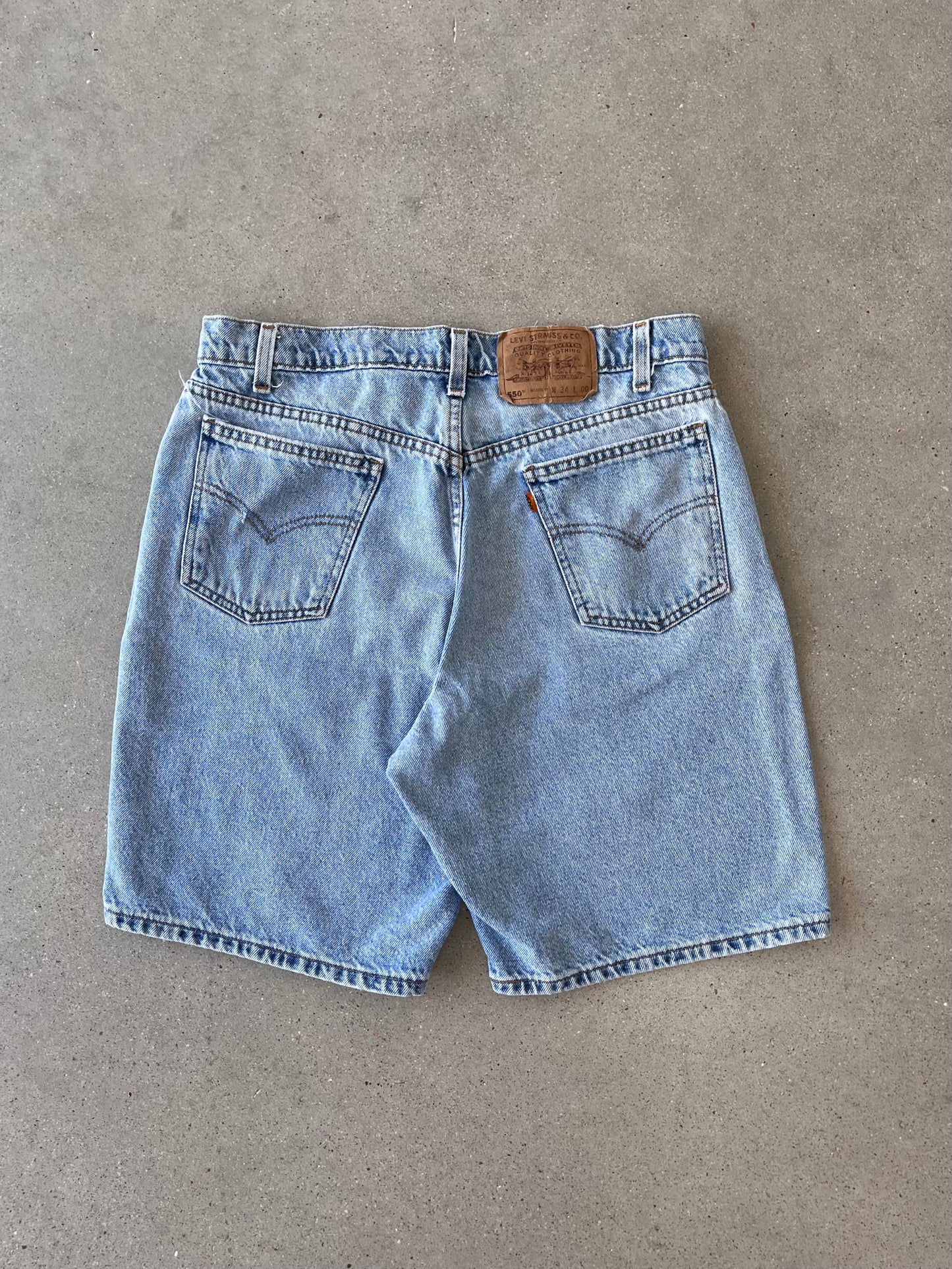 Vintage 550 Orange Tab Levi's Jorts - 32