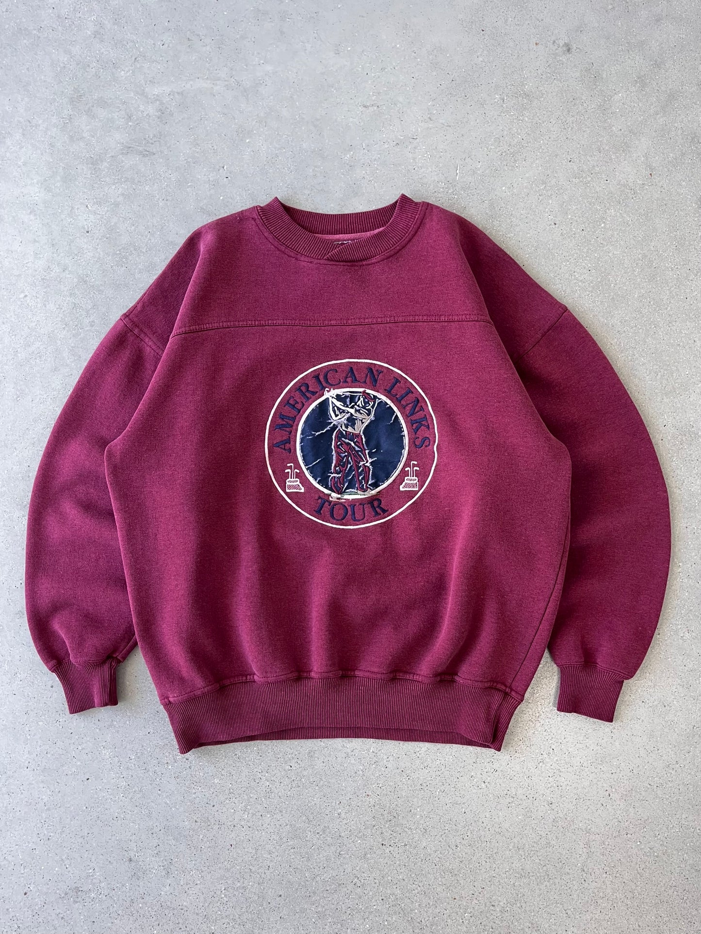 Vintage American Link Tour Golf Crewneck - L