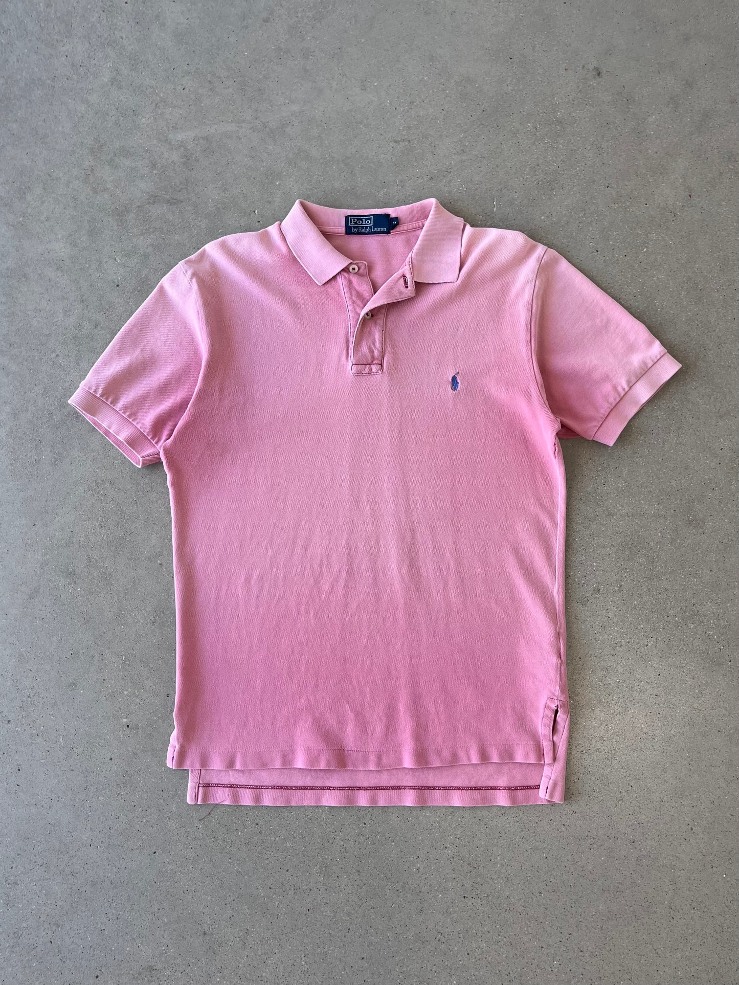 Vintage Faded Polo Ralph Lauren Pink Shirt - M