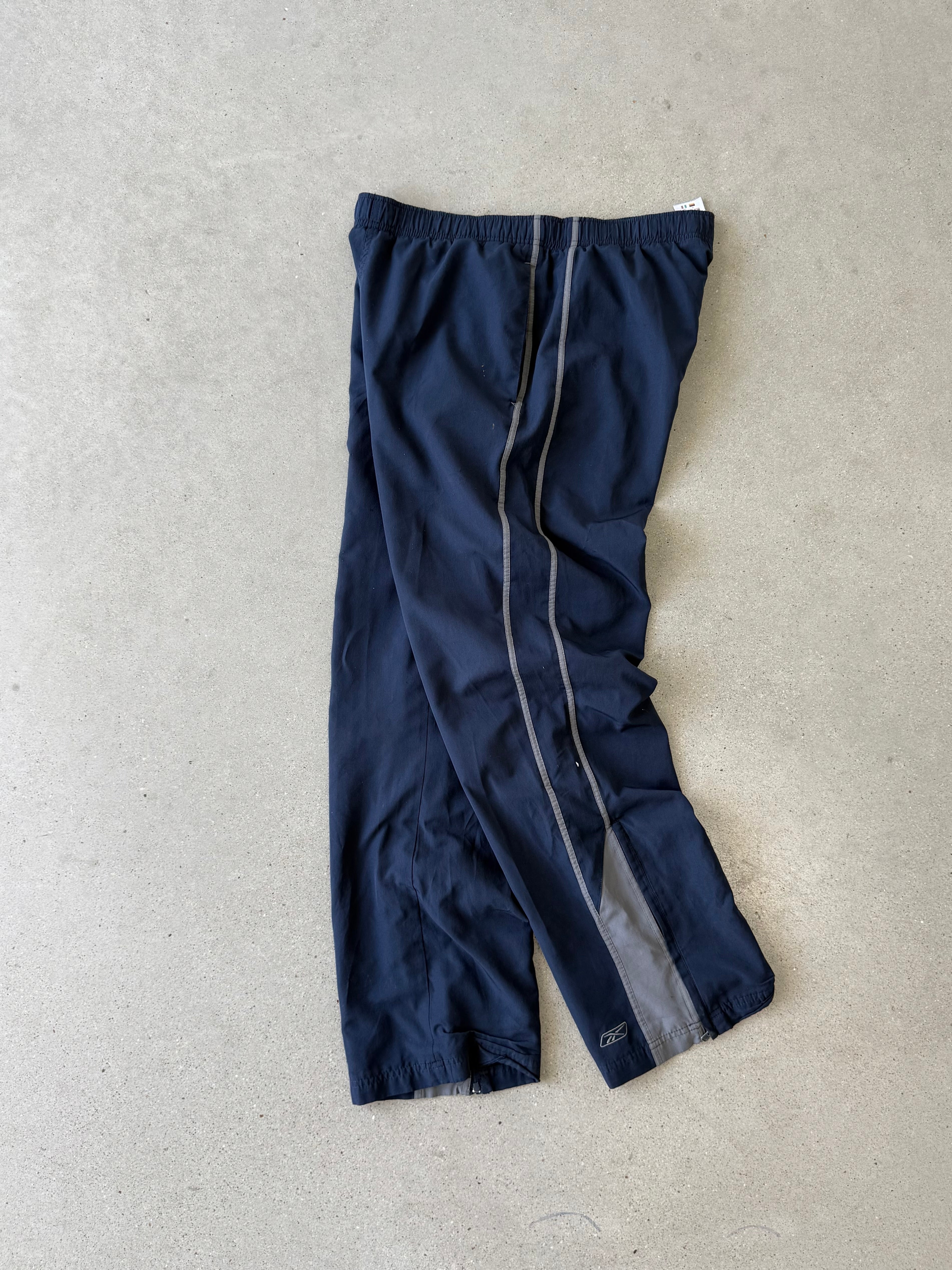 Vintage Reebok Navy Track Pants - M