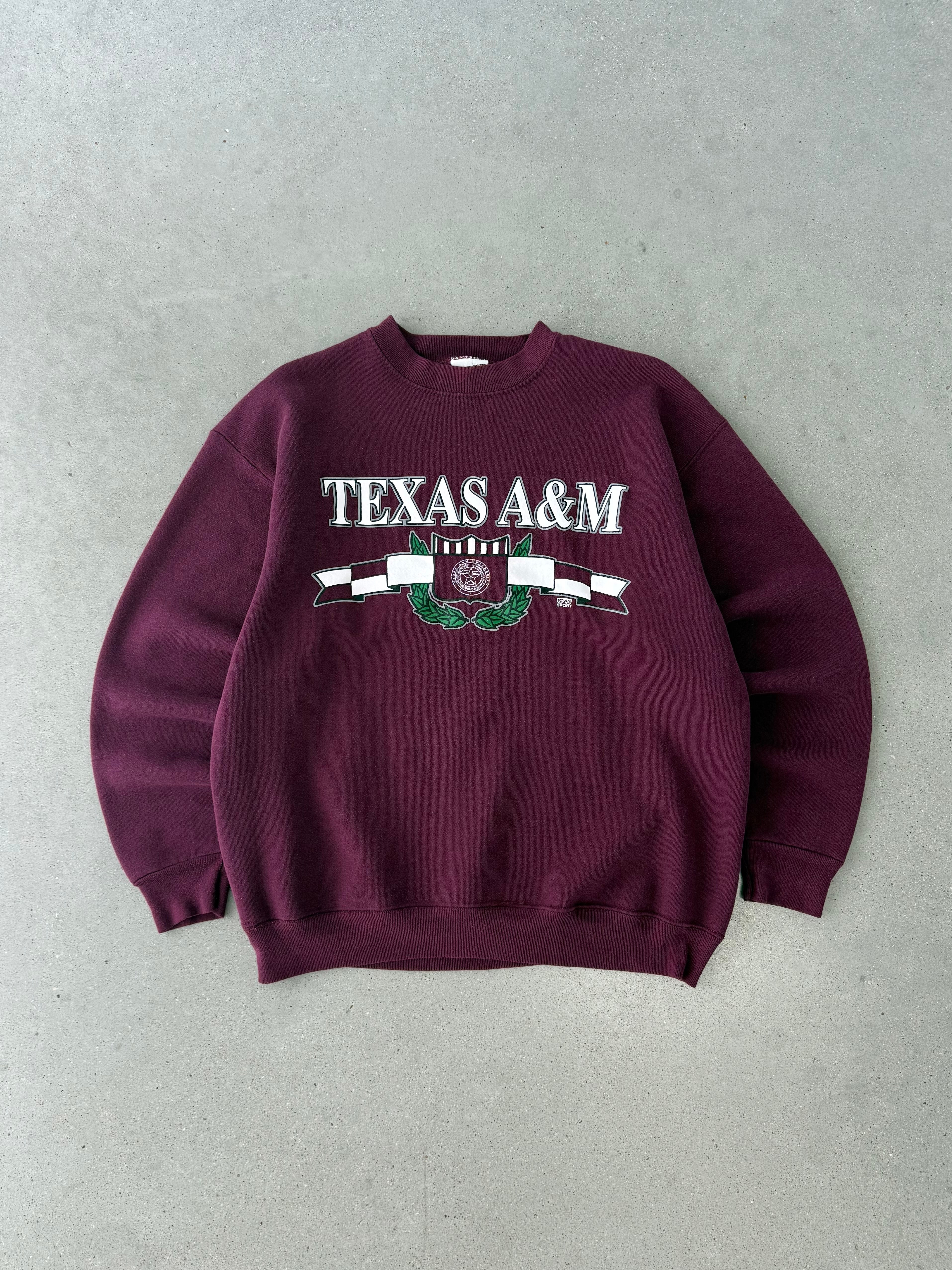 Vintage Texas A&M Crewneck - L