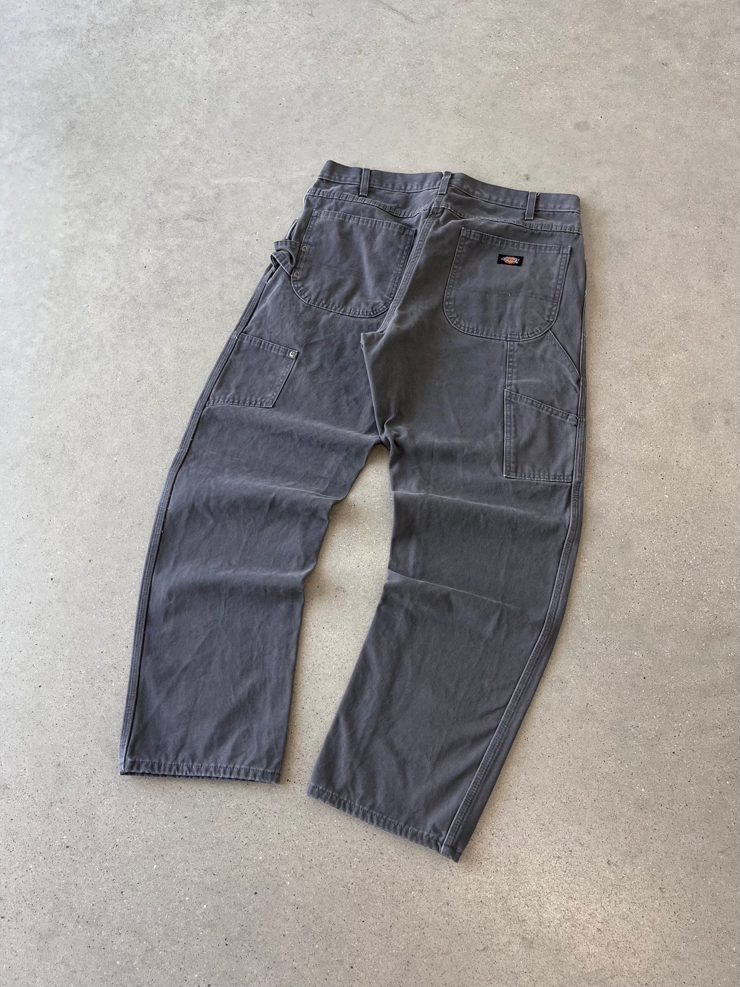 Vintage Dickies Gray Carpenter Pants - 34x32