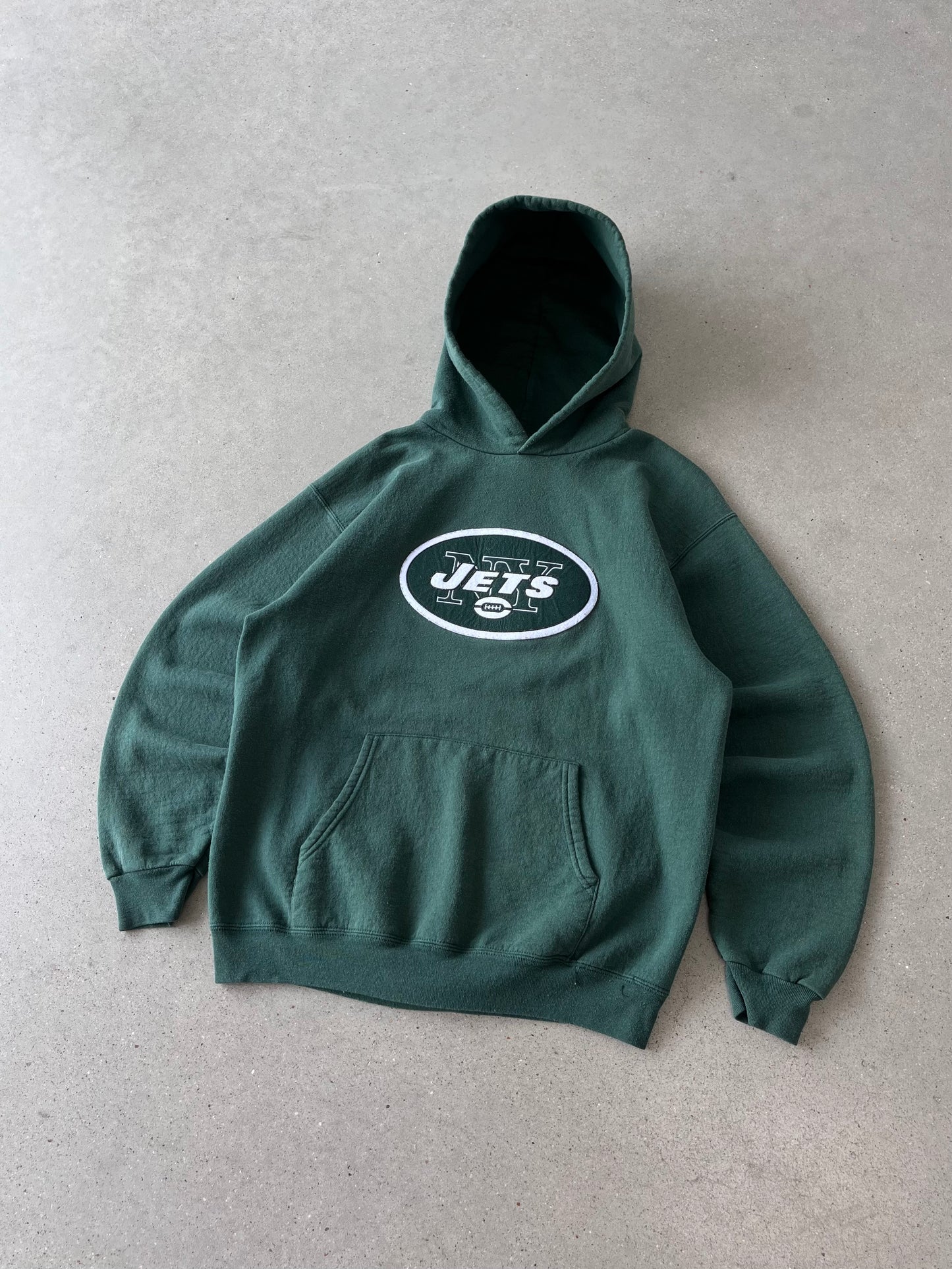 Vintage NY Jets NFL Hoodie - M