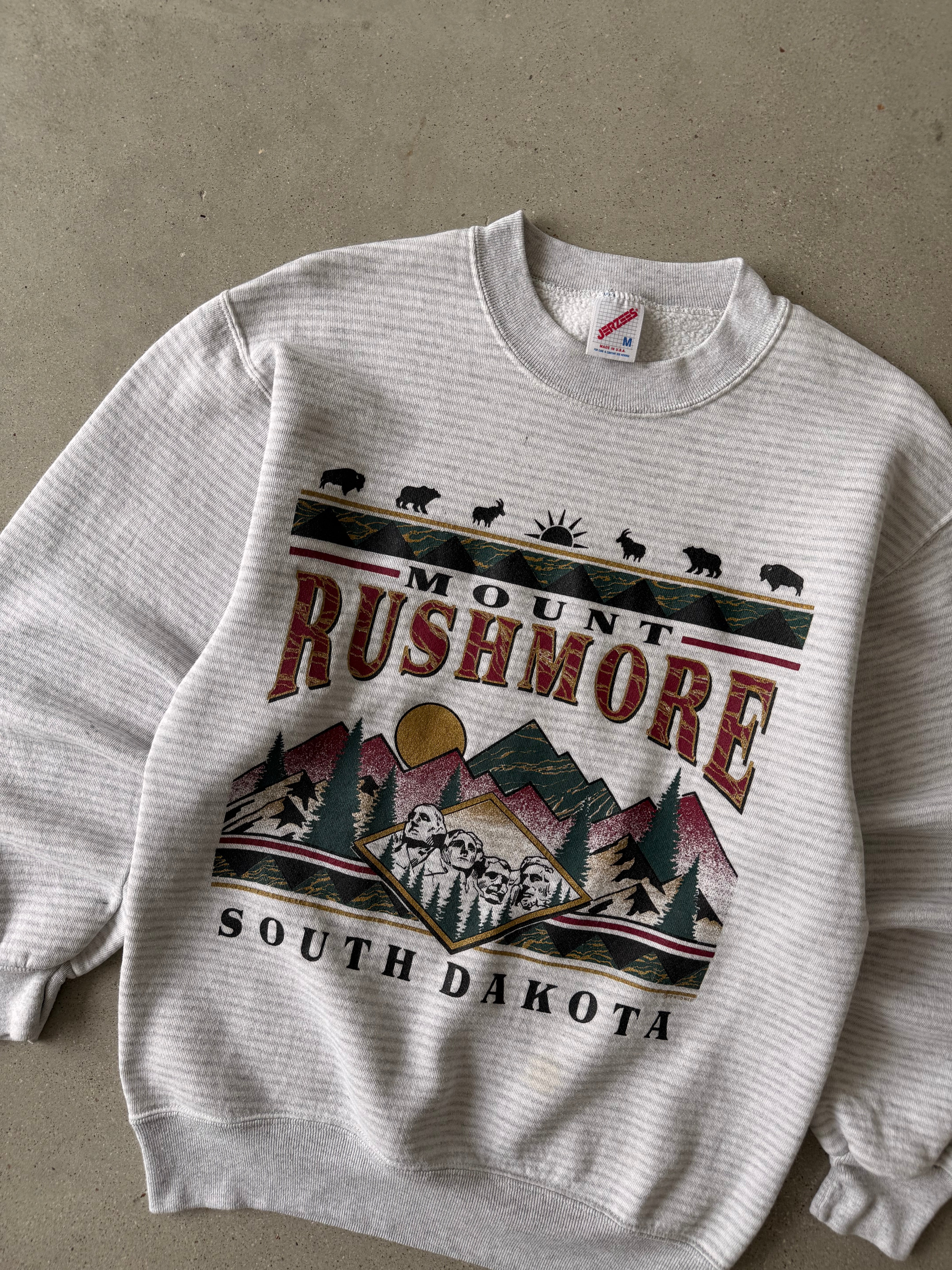 Vintage Mount Rushmore South Dakota Sweatshirt - M