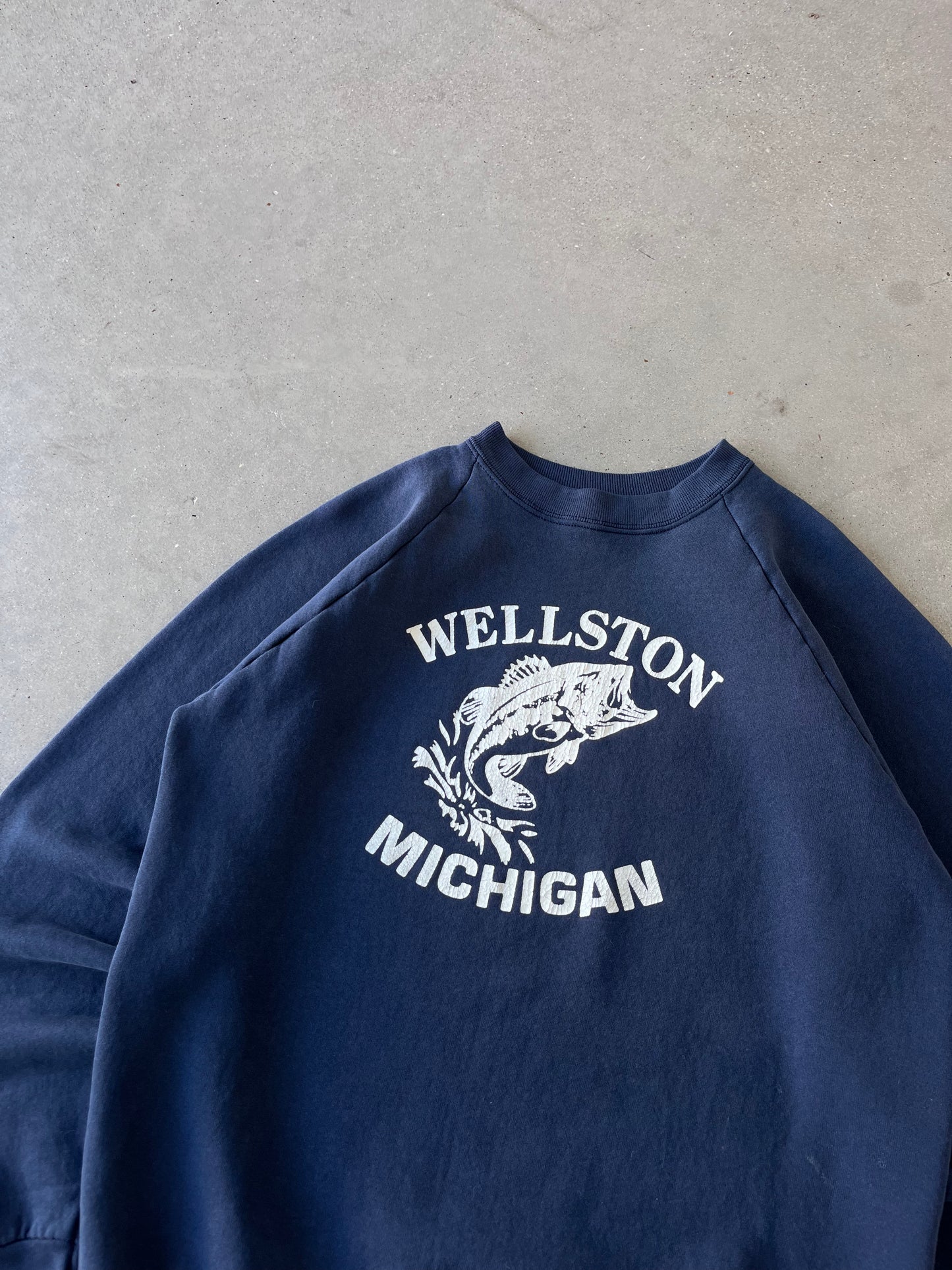 Vintage 90s Wellston Michigan Sweatshirt - XL