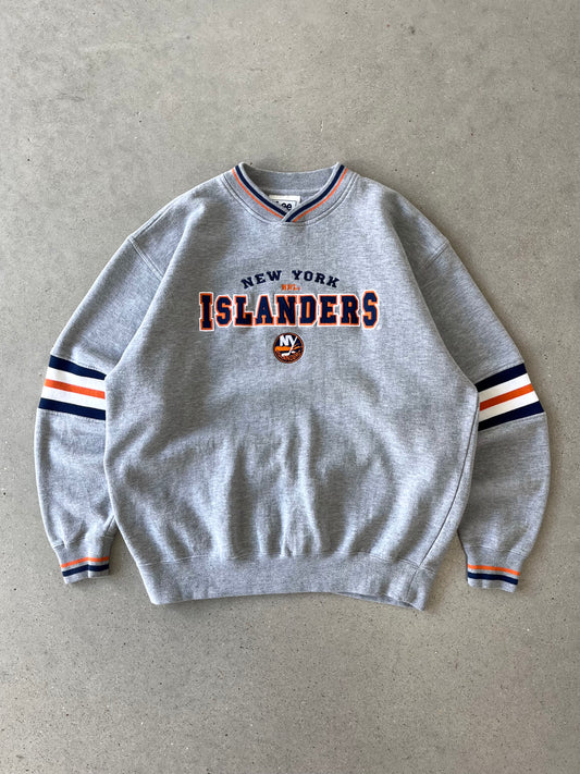 Vintage NY Islanders Hockey Lee Crewneck - L