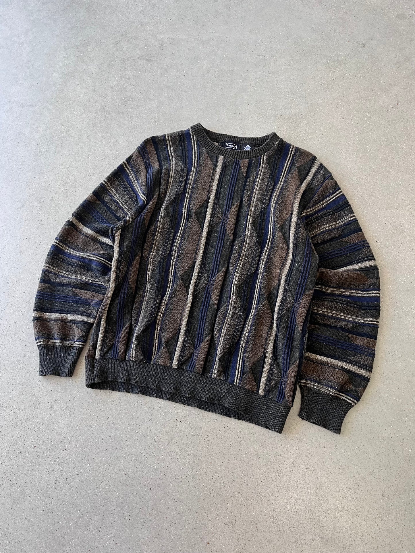 Vintage Haggar Abstract Sweater - L